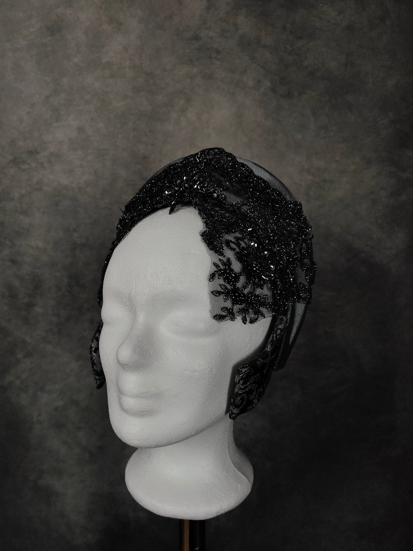 "Silbernacht" Headpiece (S/S 2023) Unikat Einheitsgröße