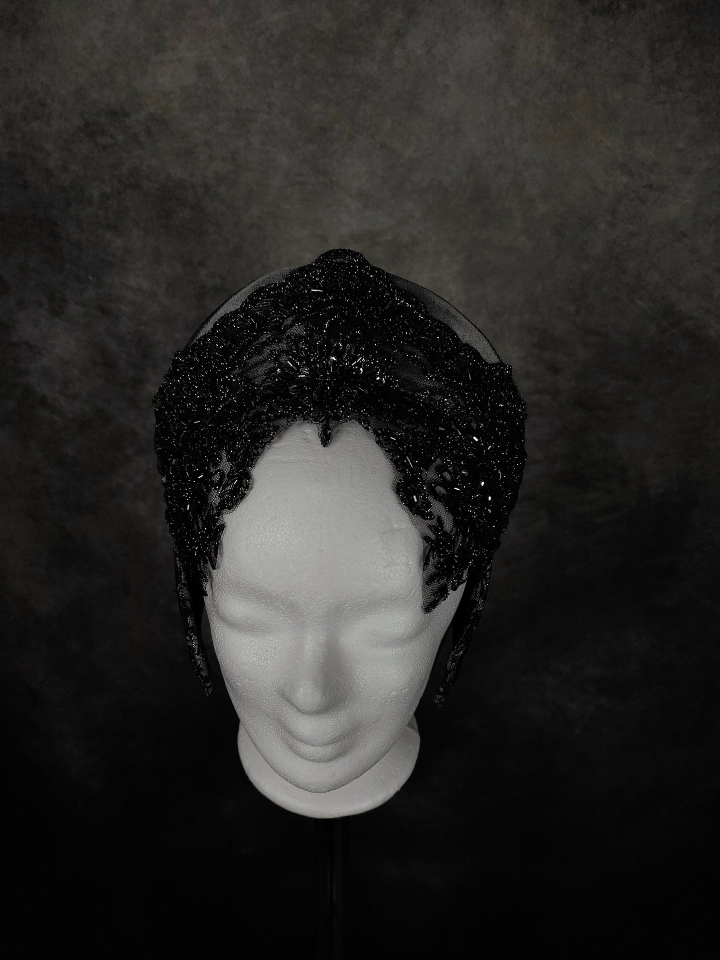 "Silbernacht" Headpiece (S/S 2023) Unikat Einheitsgröße