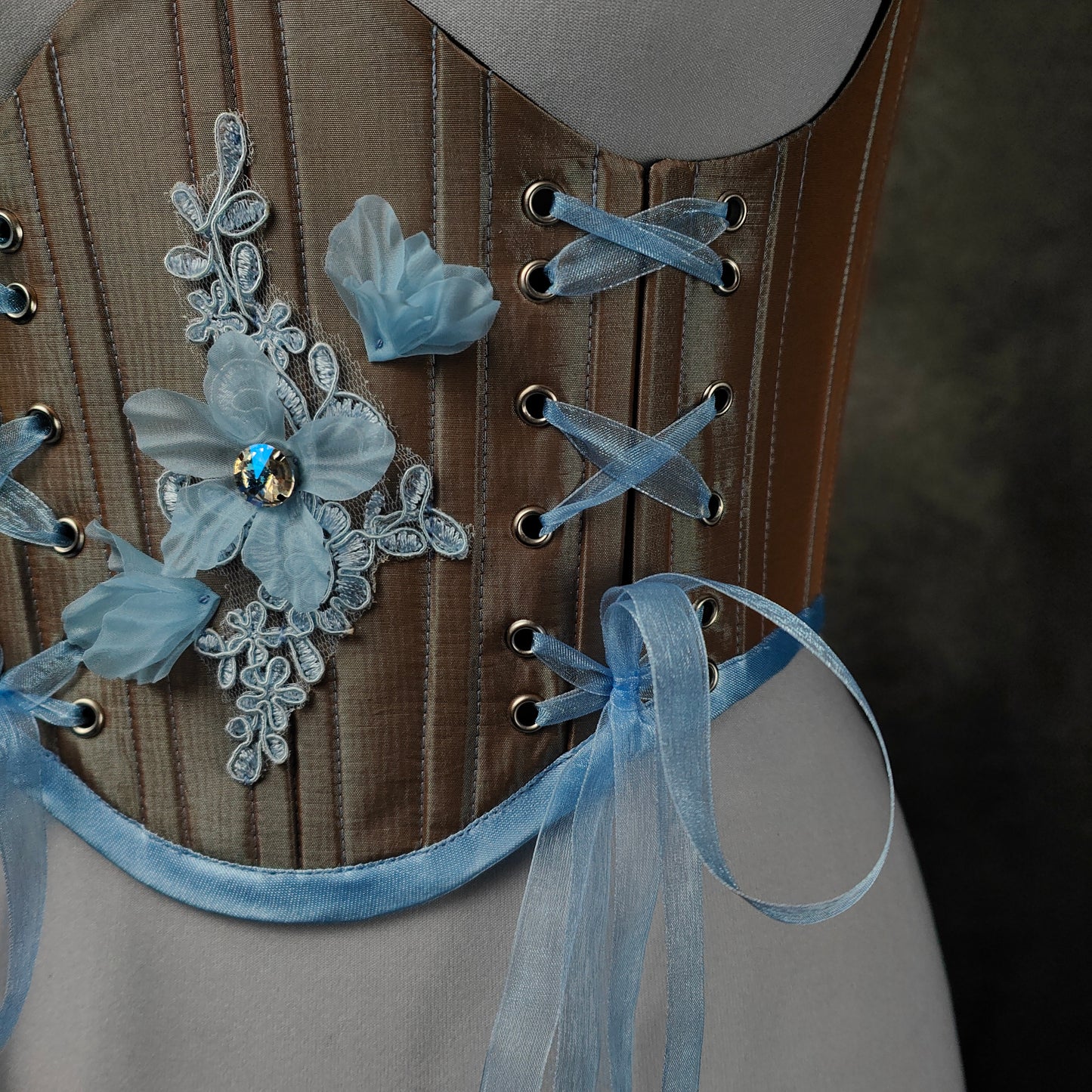 "Fairy Light" Unterbrust-Corsage (S/S 2023) Unikat Gr.40