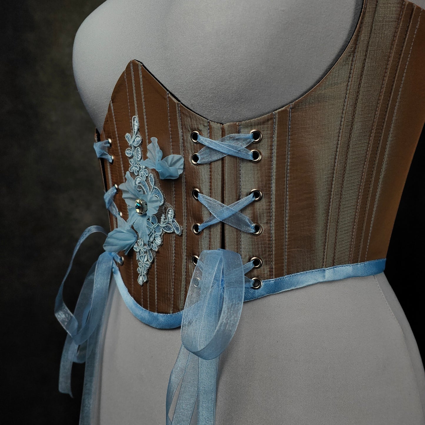 "Fairy Light" Unterbrust-Corsage (S/S 2023) Unikat Gr.40