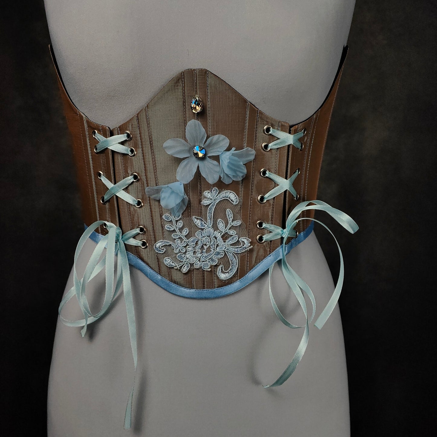 "Fairy Light" Unterbrust-Corsage (S/S 2023) Unikat Gr.42-44