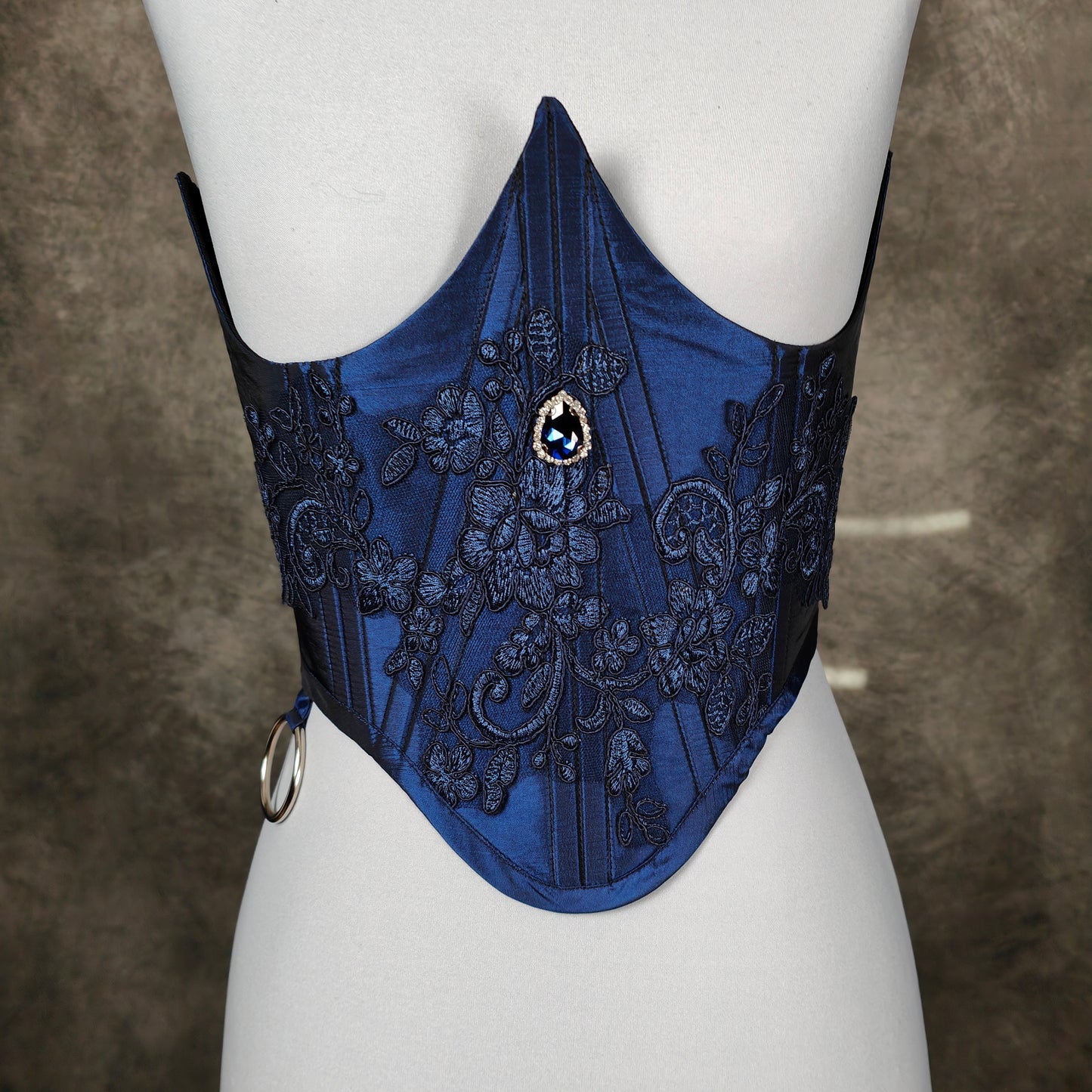"Nyx" Unterbrust-Corsage (S/S 2023) Unikat Gr.36-38