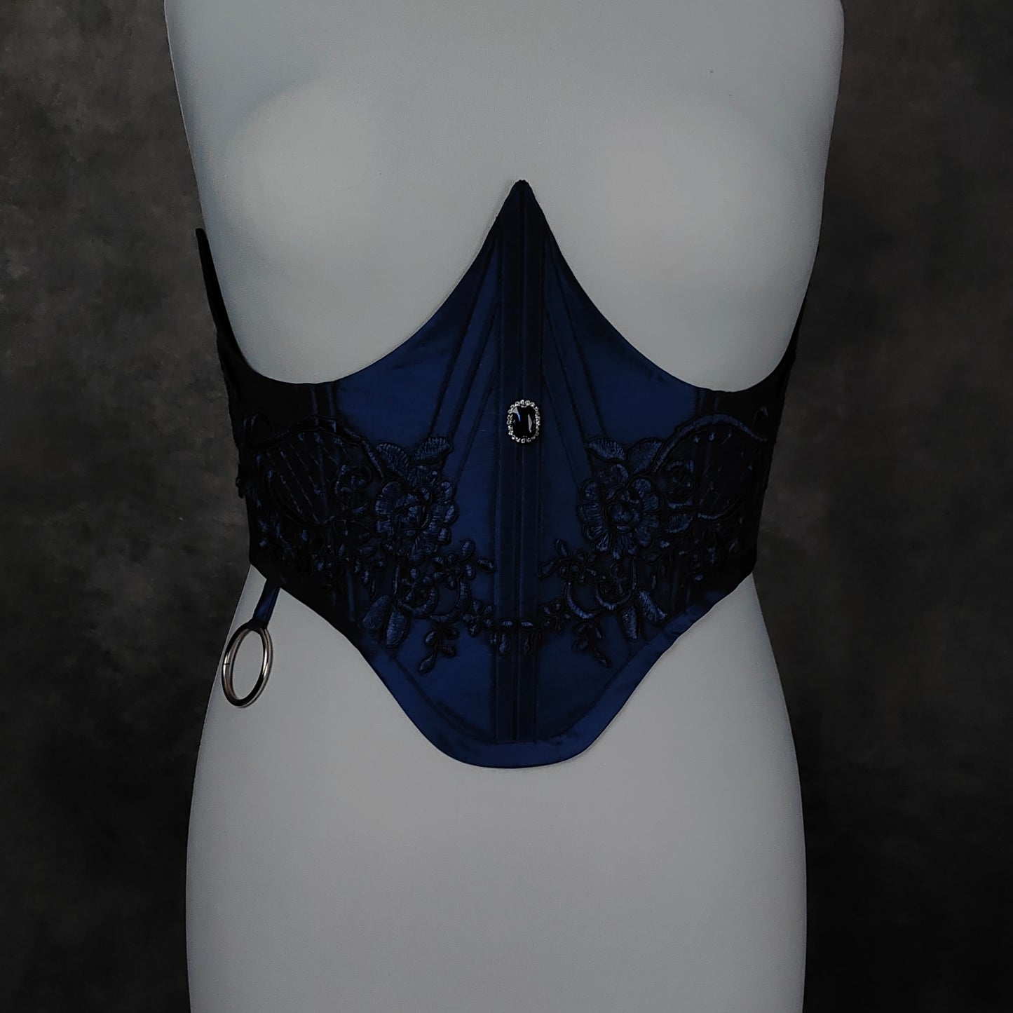 "Nyx" Unterbrust-Corsage (S/S 2023) Unikat Gr.44-46
