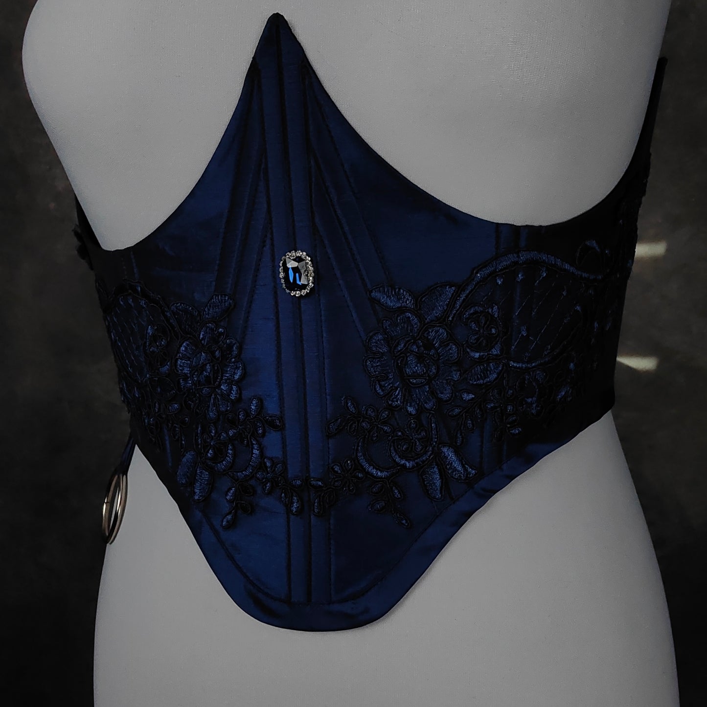 "Nyx" Unterbrust-Corsage (S/S 2023) Unikat Gr.44-46