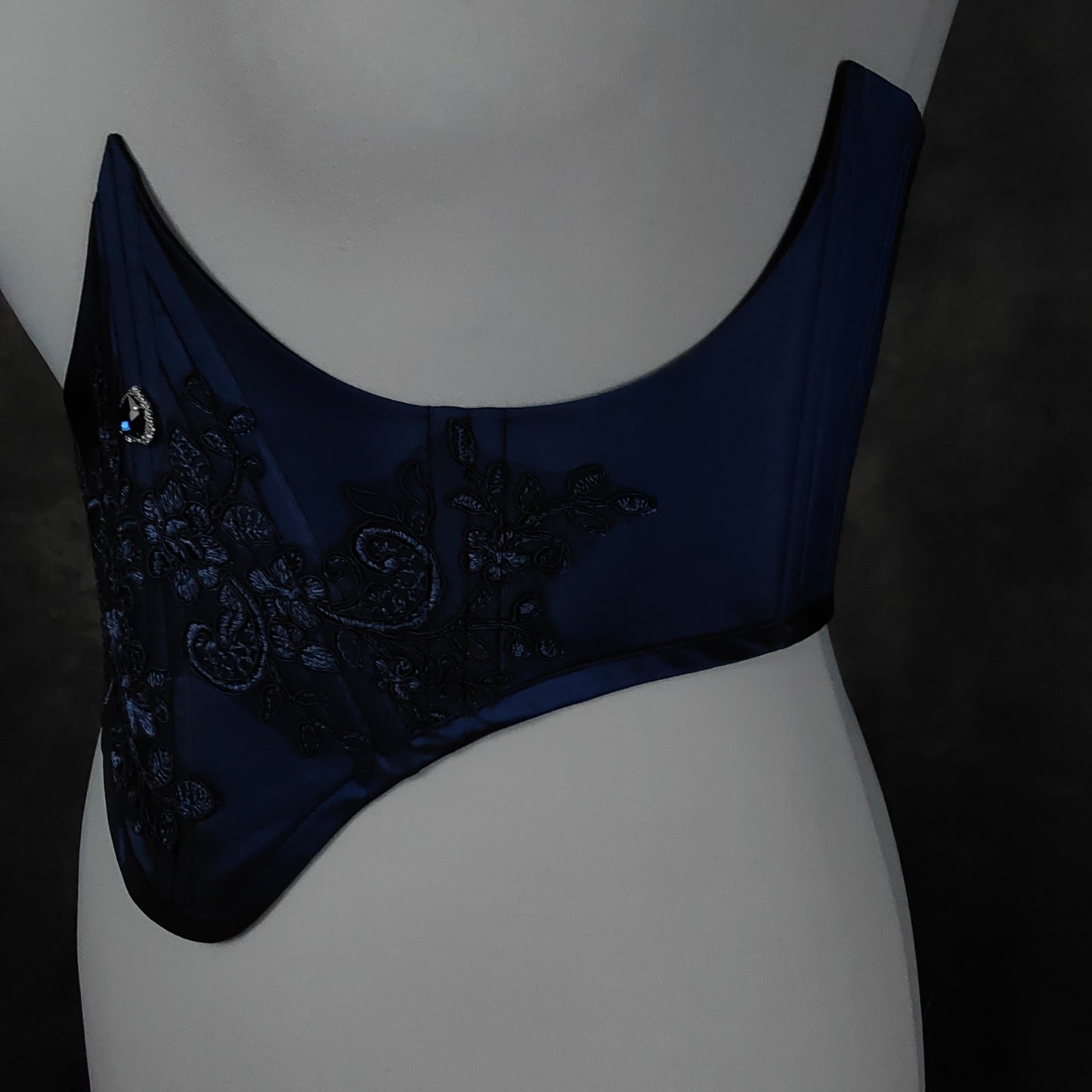 "Nyx" Unterbrust-Corsage (S/S 2023) Unikat Gr.48-50