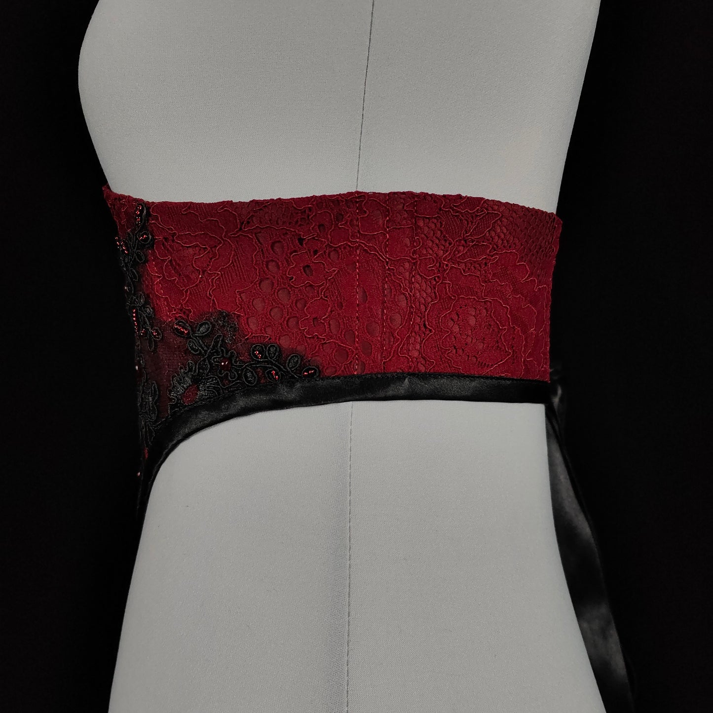 "Bloodmoon" Unterbrust-Corsage (F/W 2023) Unikat Gr.34/36