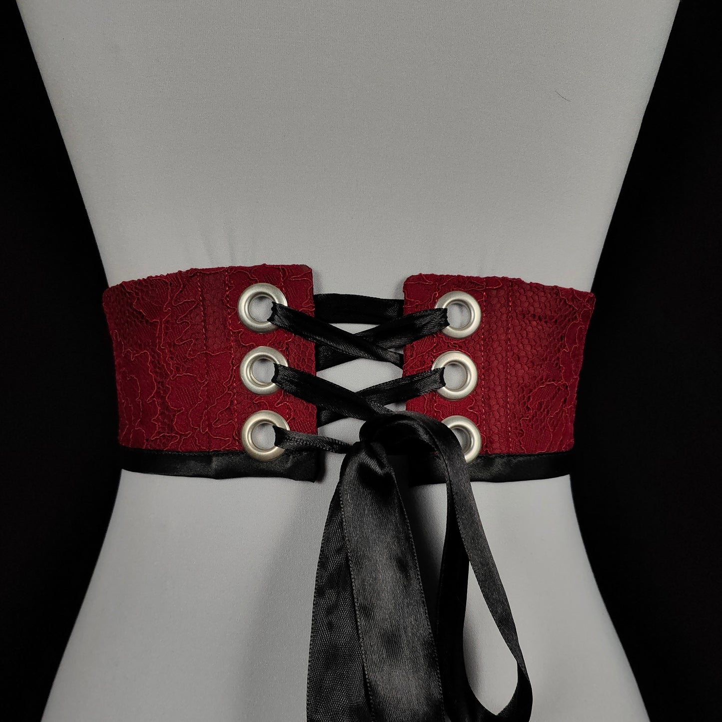 "Bloodmoon" Unterbrust-Corsage (F/W 2023) Unikat Gr.34/36
