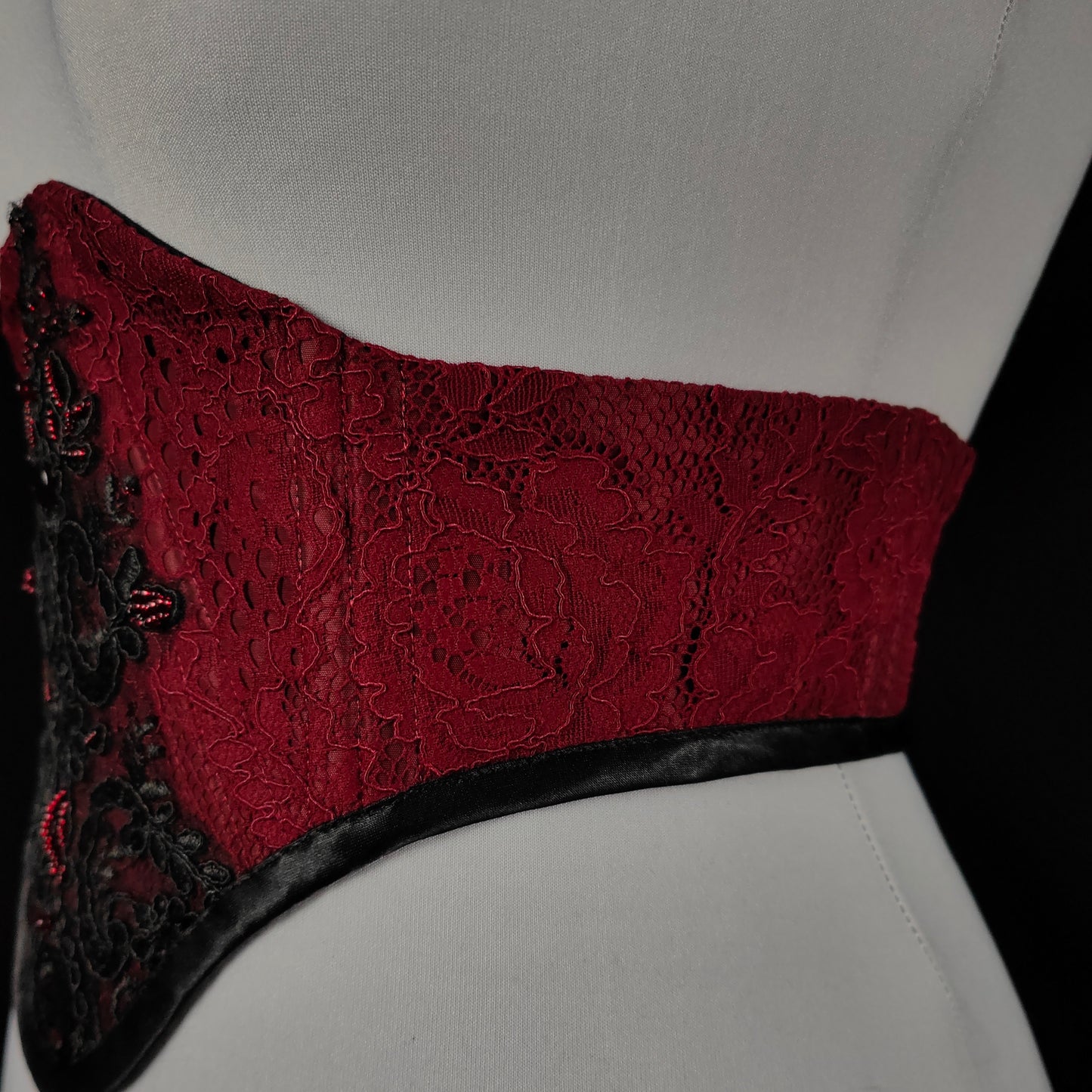 "Bloodmoon" Unterbrust-Corsage (F/W 2023) Unikat Gr.42-44