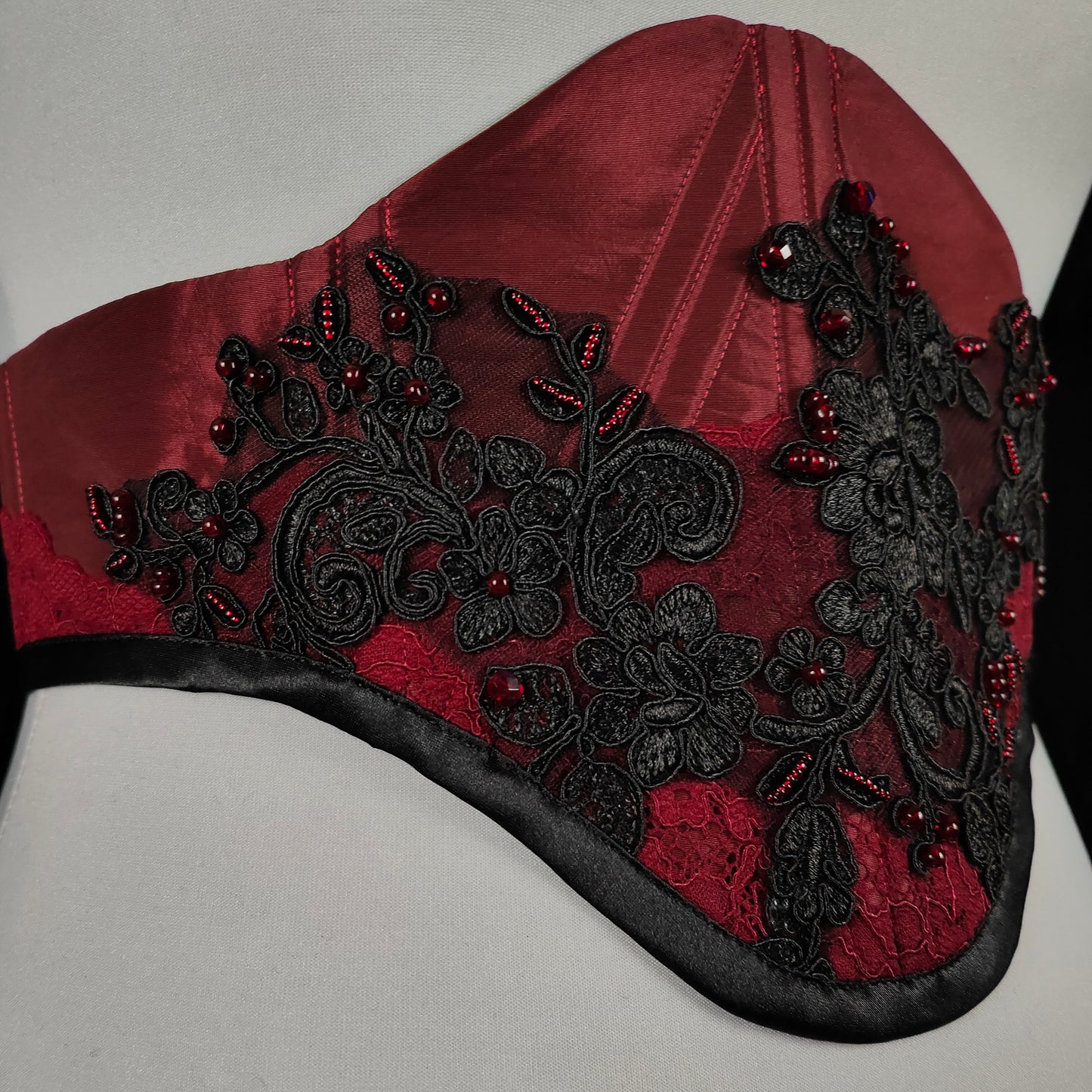 "Bloodmoon" Unterbrust-Corsage (F/W 2023) Unikat Gr.46-48