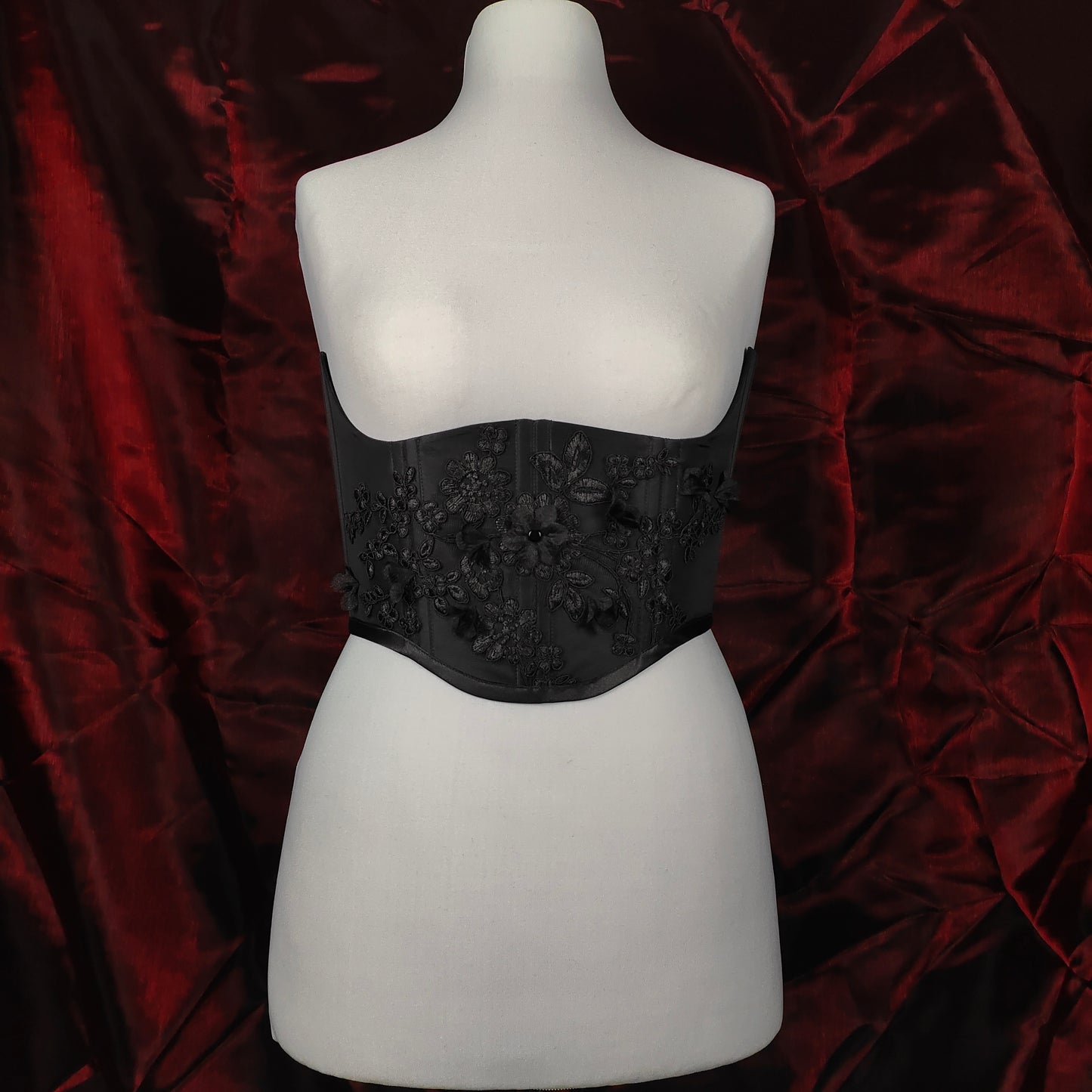 "Midnight Crush" Unterbrustcorsage (F/W 2023) Unikat Gr.36-38
