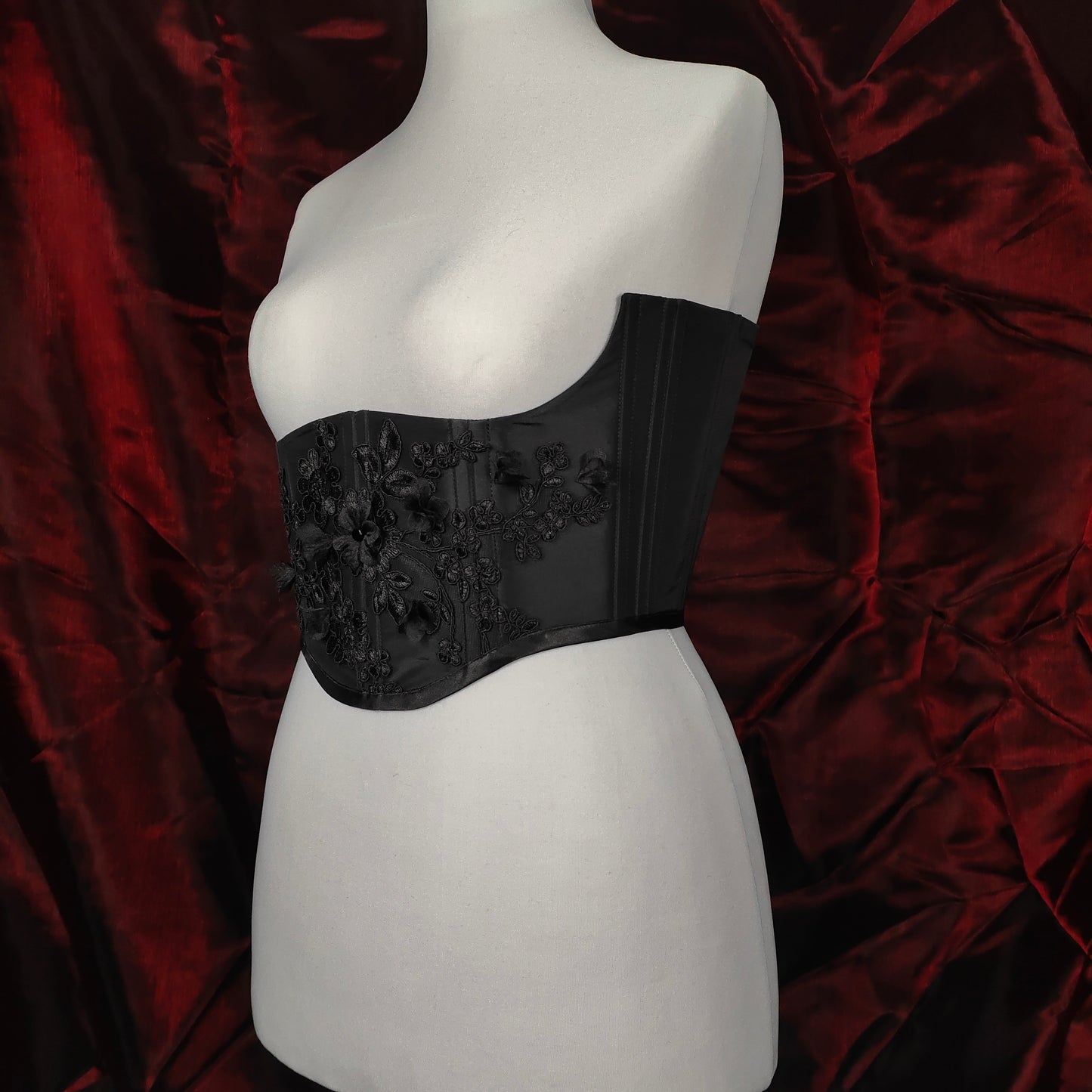 "Midnight Crush" Unterbrustcorsage (F/W 2023) Unikat Gr.36-38
