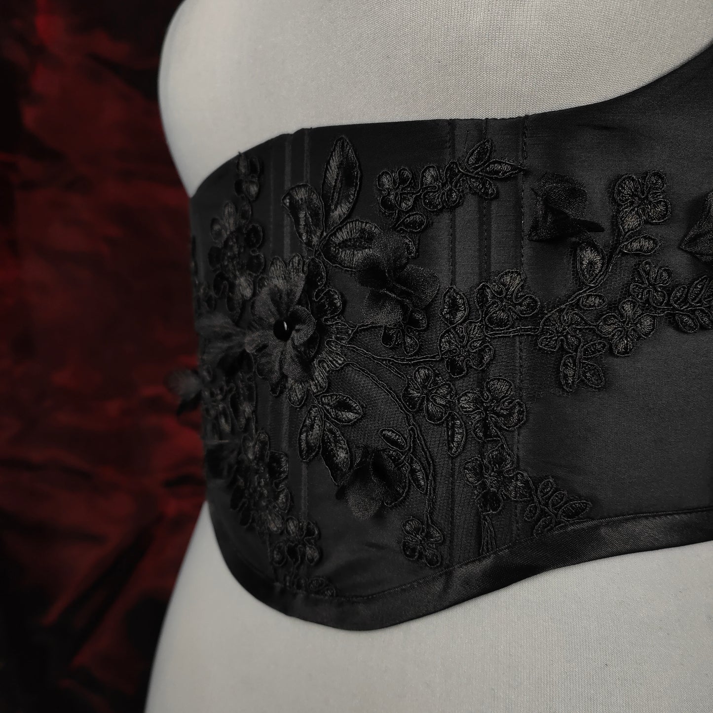 "Midnight Crush" Unterbrustcorsage (F/W 2023) Unikat Gr.36-38