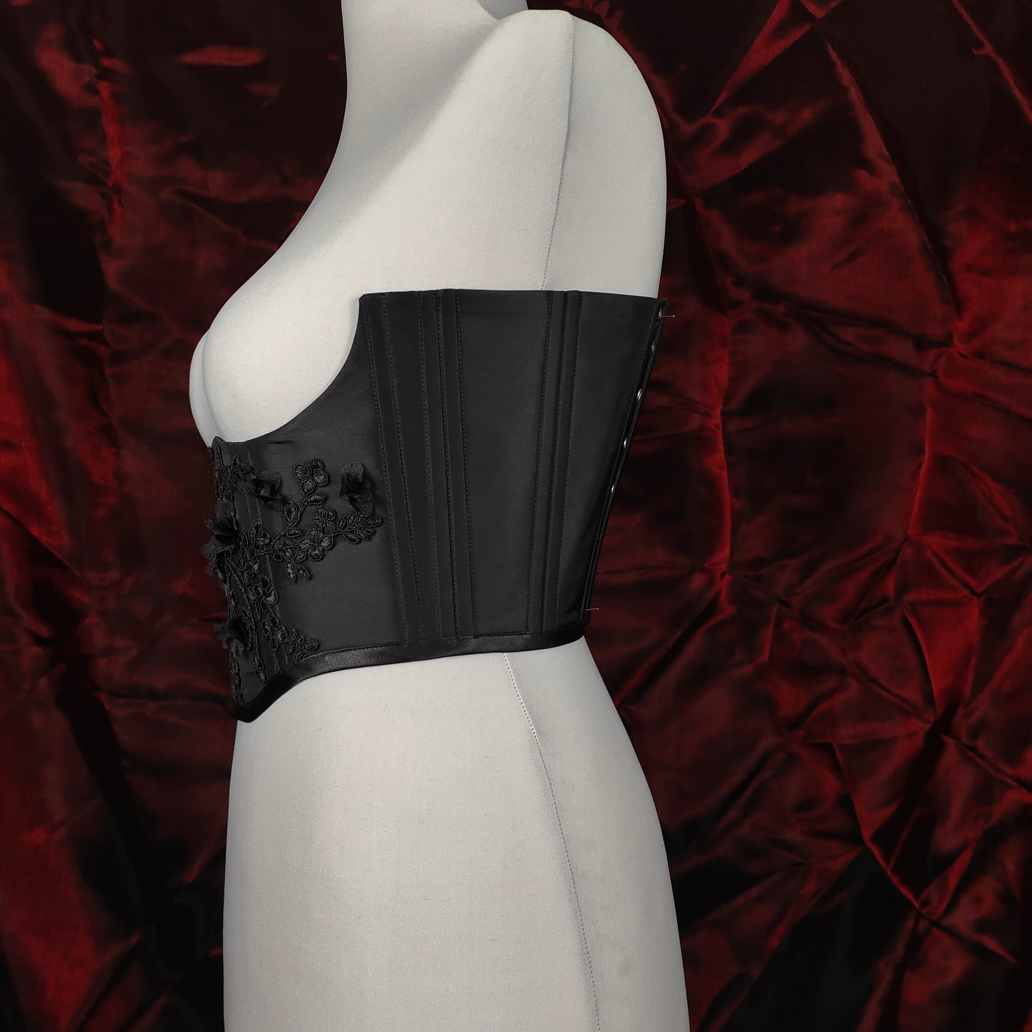 "Midnight Crush" Unterbrustcorsage (F/W 2023) Unikat Gr.36-38