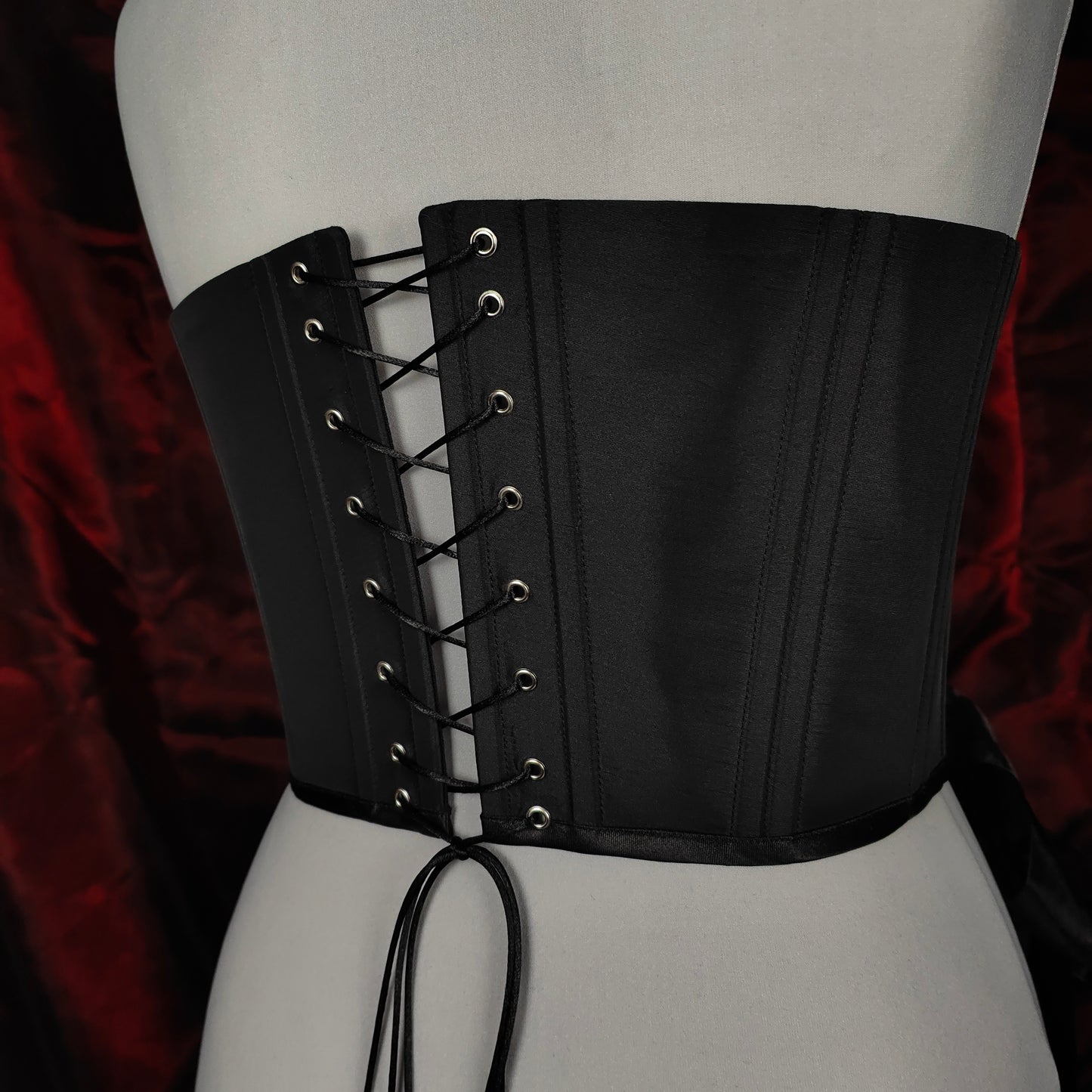 "Midnight Crush" Halbbrust-Corsage (F/W 2023) Unikat Gr.50-52