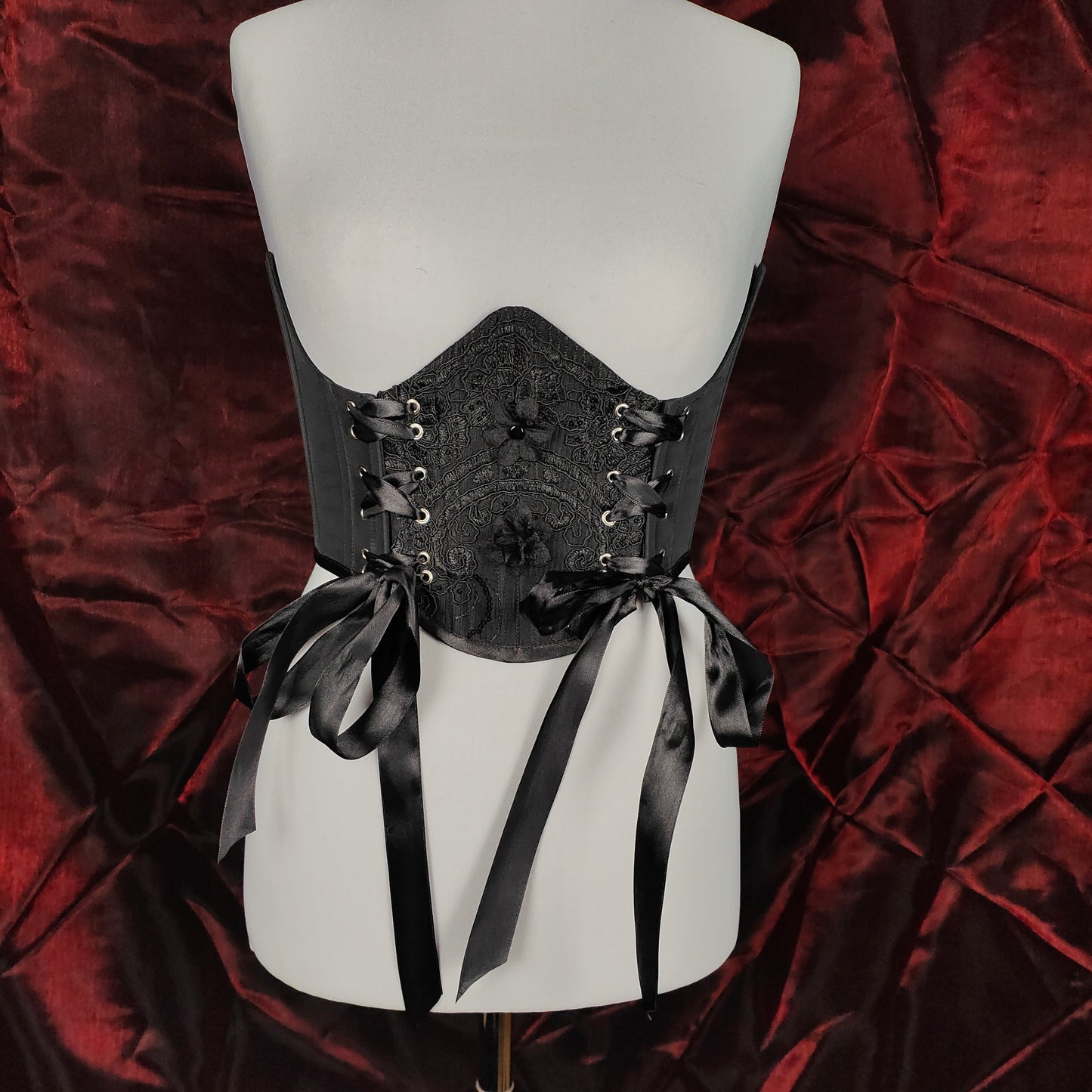"Midnight Crush" Unterbrustcorsage (F/W 2023) Unikat Gr.40-42
