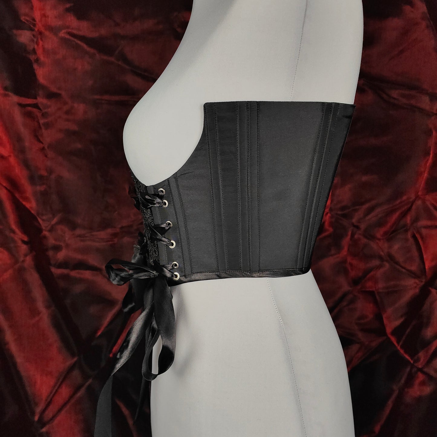 "Midnight Crush" Unterbrustcorsage (F/W 2023) Unikat Gr.40-42