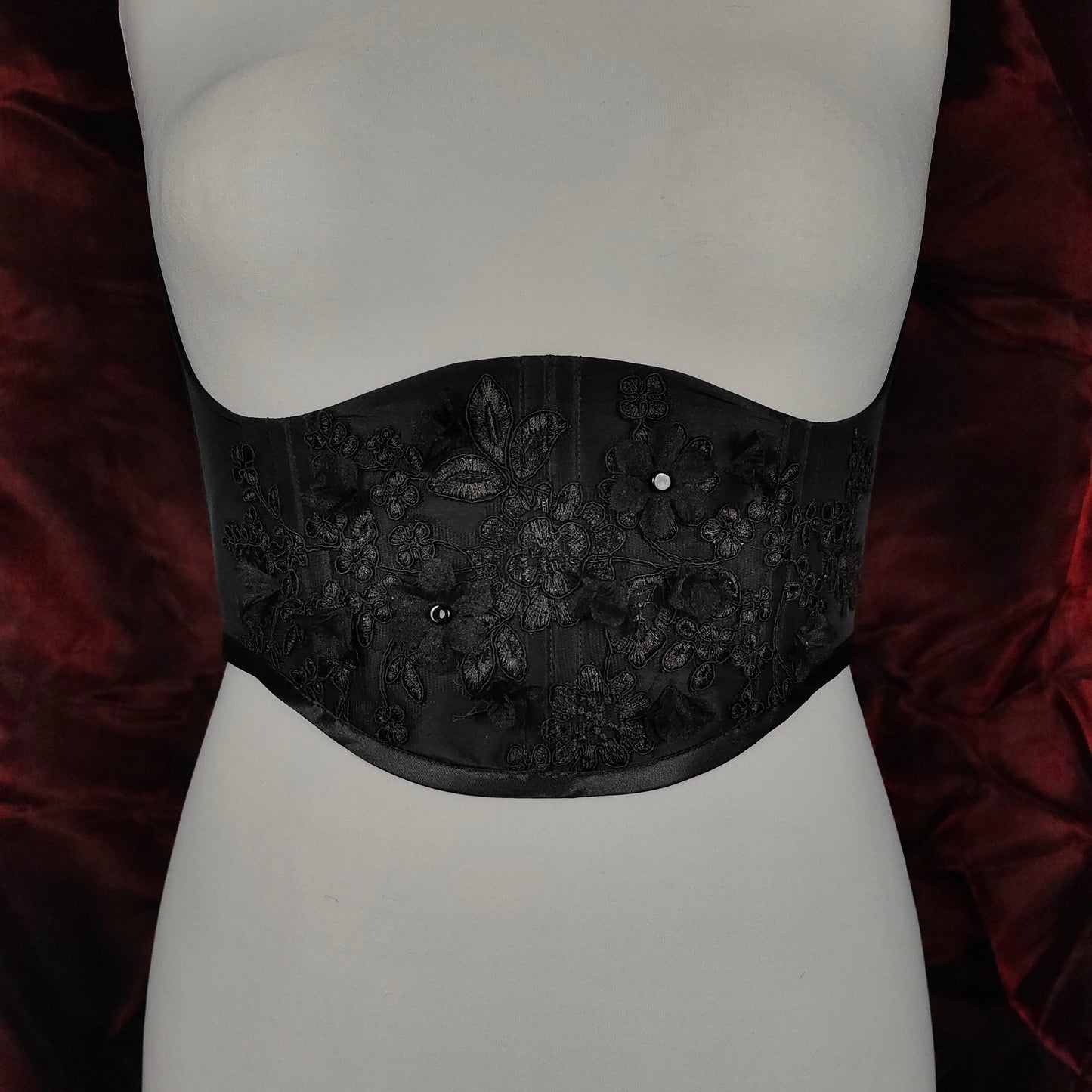 "Midnight Crush" Unterbrustcorsage (F/W 2023) Unikat Gr.44-46