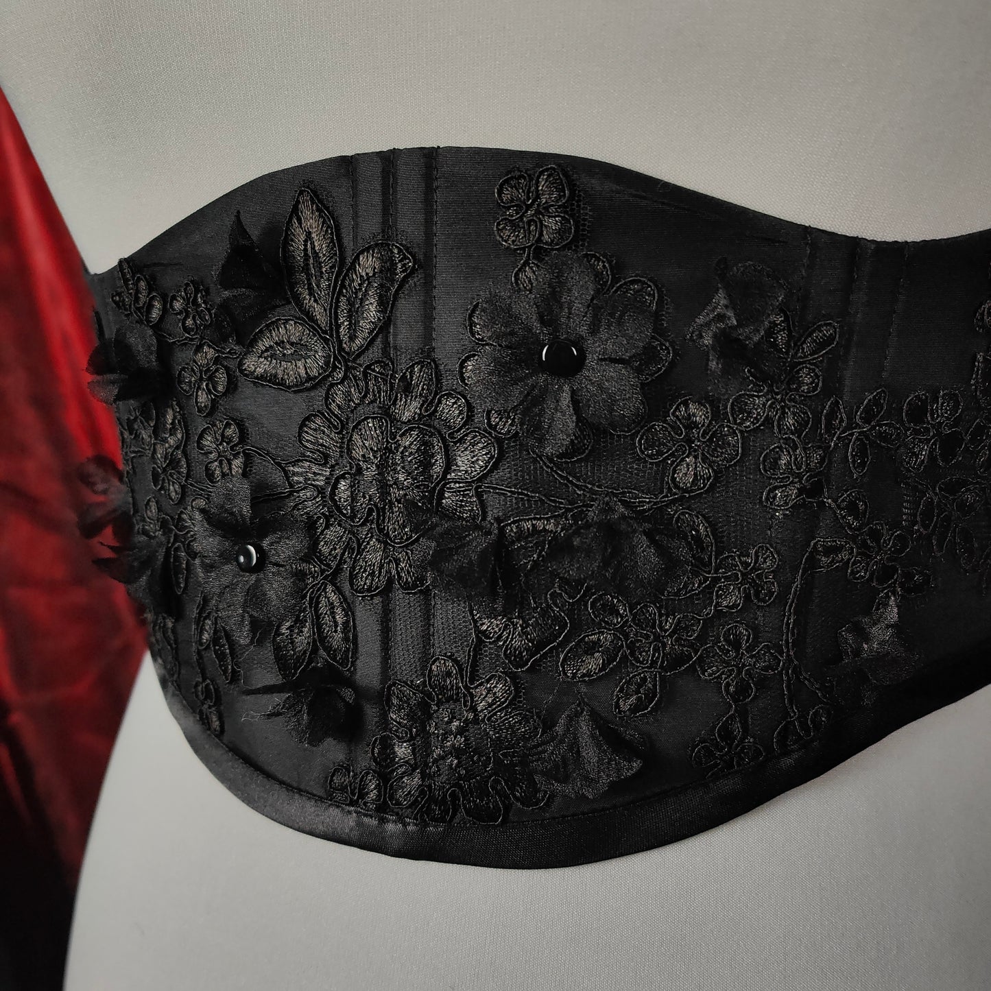 "Midnight Crush" Unterbrustcorsage (F/W 2023) Unikat Gr.44-46