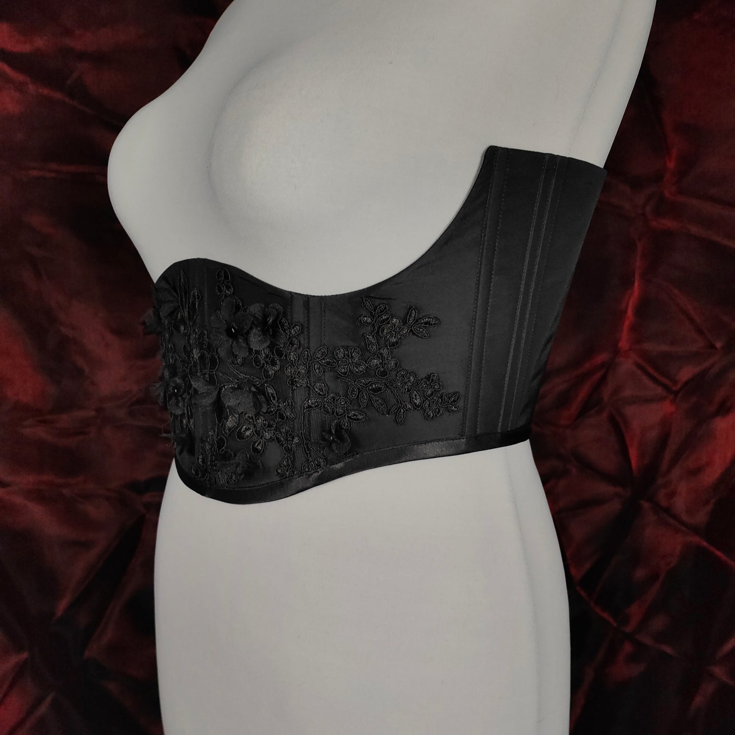 "Midnight Crush" Unterbrustcorsage (F/W 2023) Unikat Gr.44-46