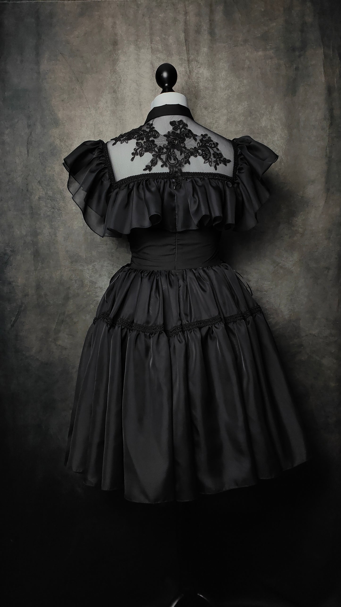 "Dark Autumn" Kleid (F/W 2023) Unikat Gr.36/38