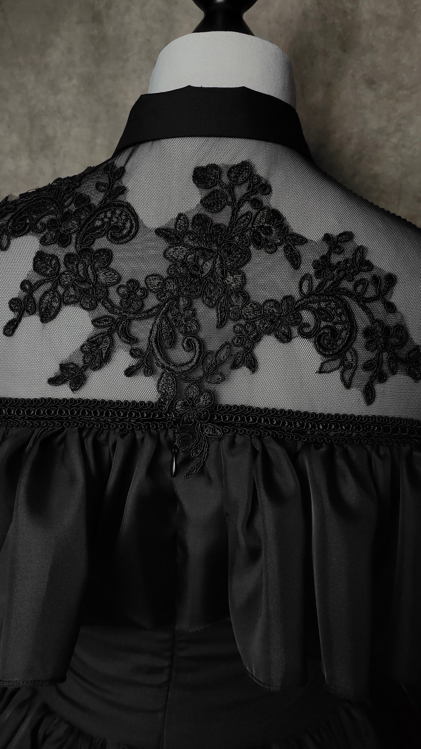 "Dark Autumn" Kleid (F/W 2023) Unikat Gr.36/38