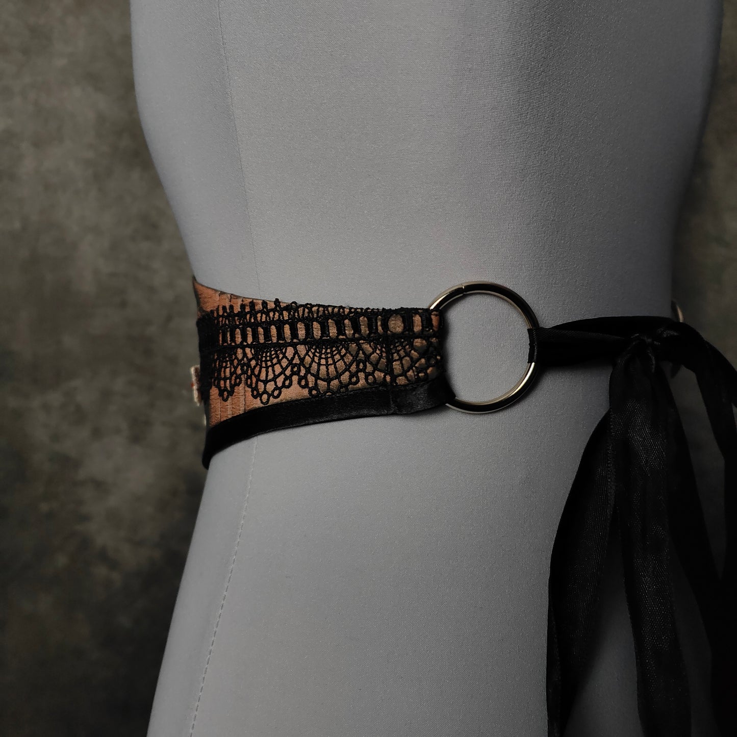 "Dark Autumn" Corsagen-Gürtel (F/W 2023) Unikat XXS-M