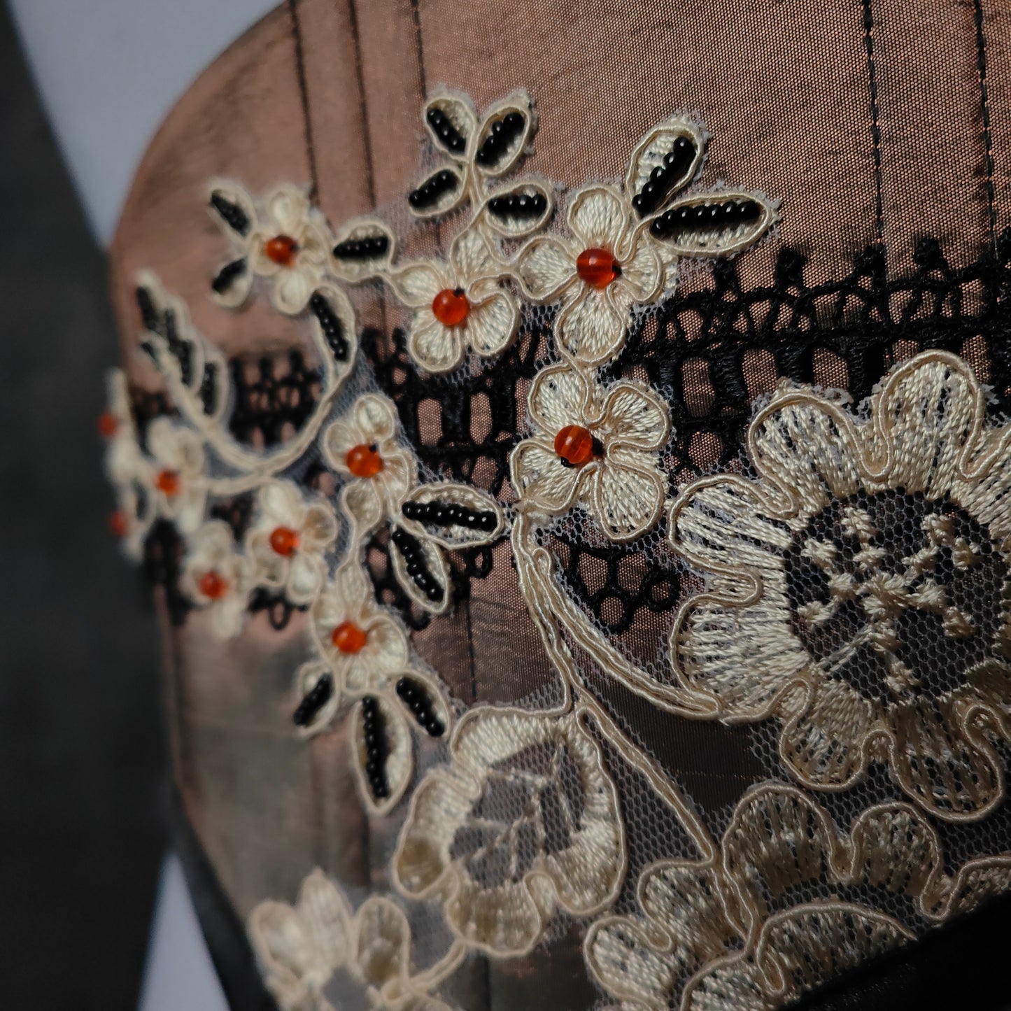 "Dark Autumn" Corsagen-Gürtel (F/W 2023) Unikat XXS-M