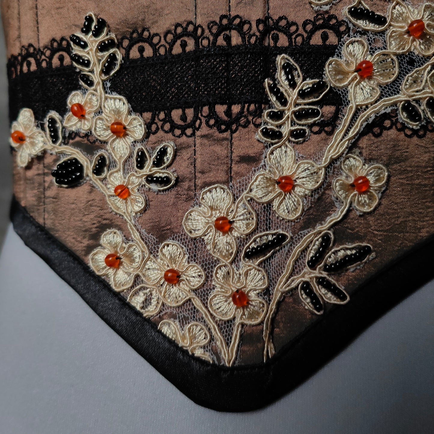 "Dark Autumn" Corsagen-Gürtel (F/W 2023) Unikat XXS-M