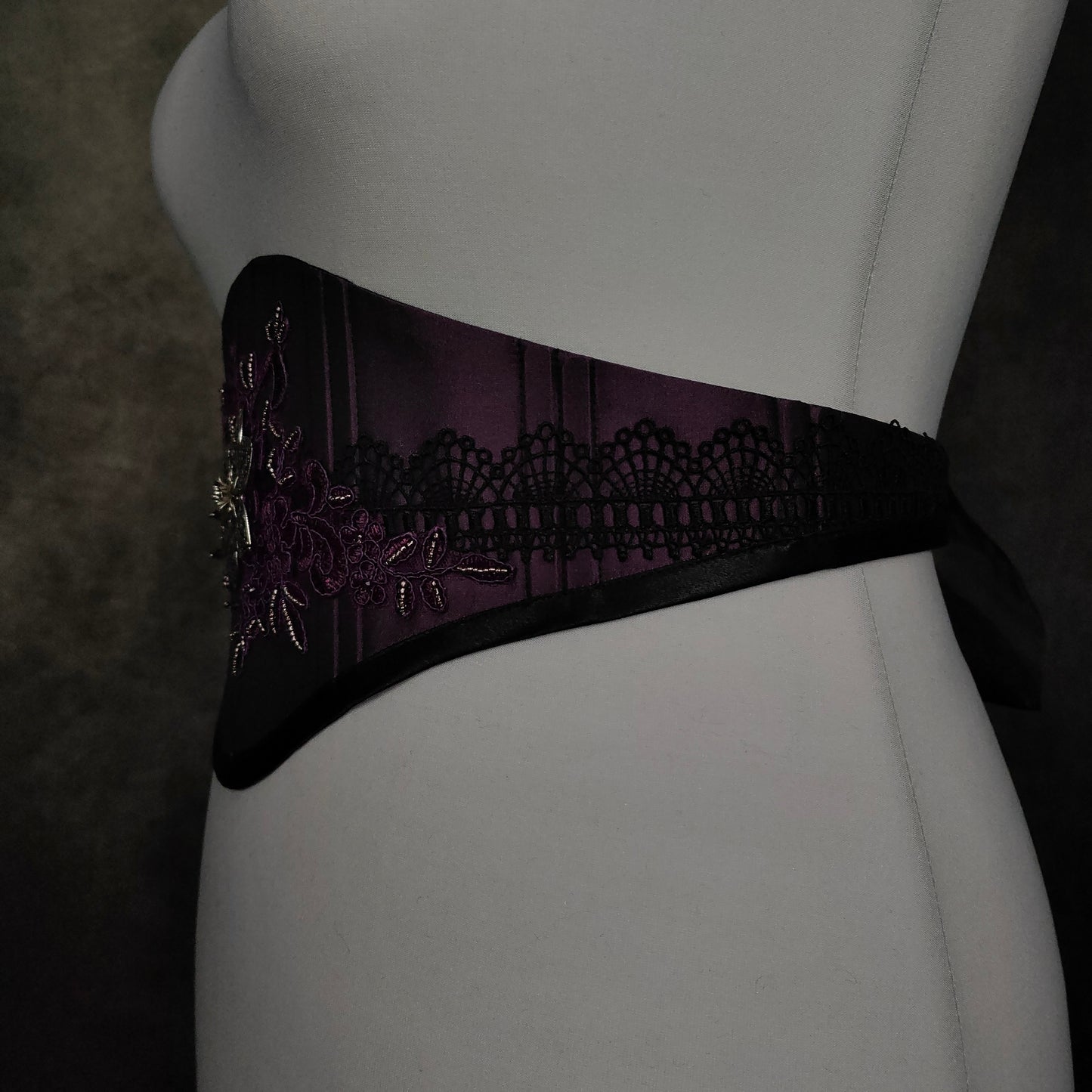 "Violet Dawn" corset belt (F/W 2023) unique L-XXL