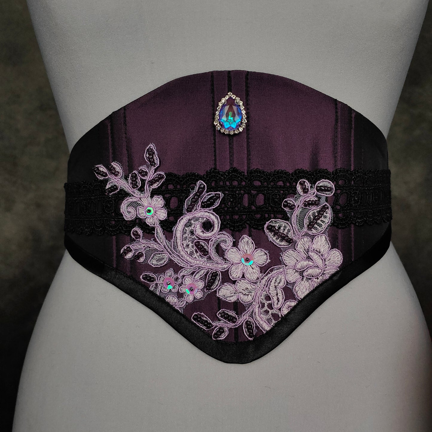 "Violet Dawn" corset belt (F/W 2023) unique XXS-M