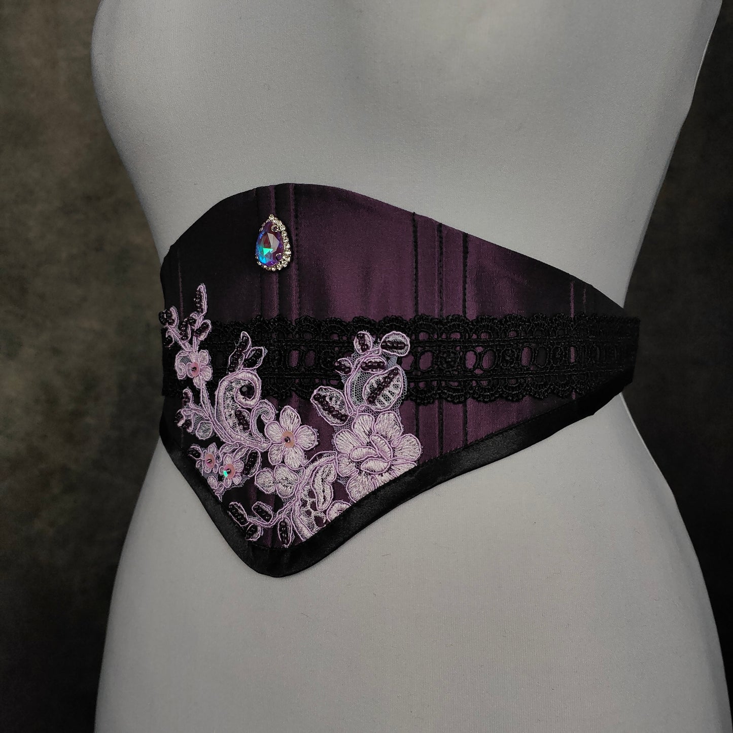 "Violet Dawn" corset belt (F/W 2023) unique XXS-M