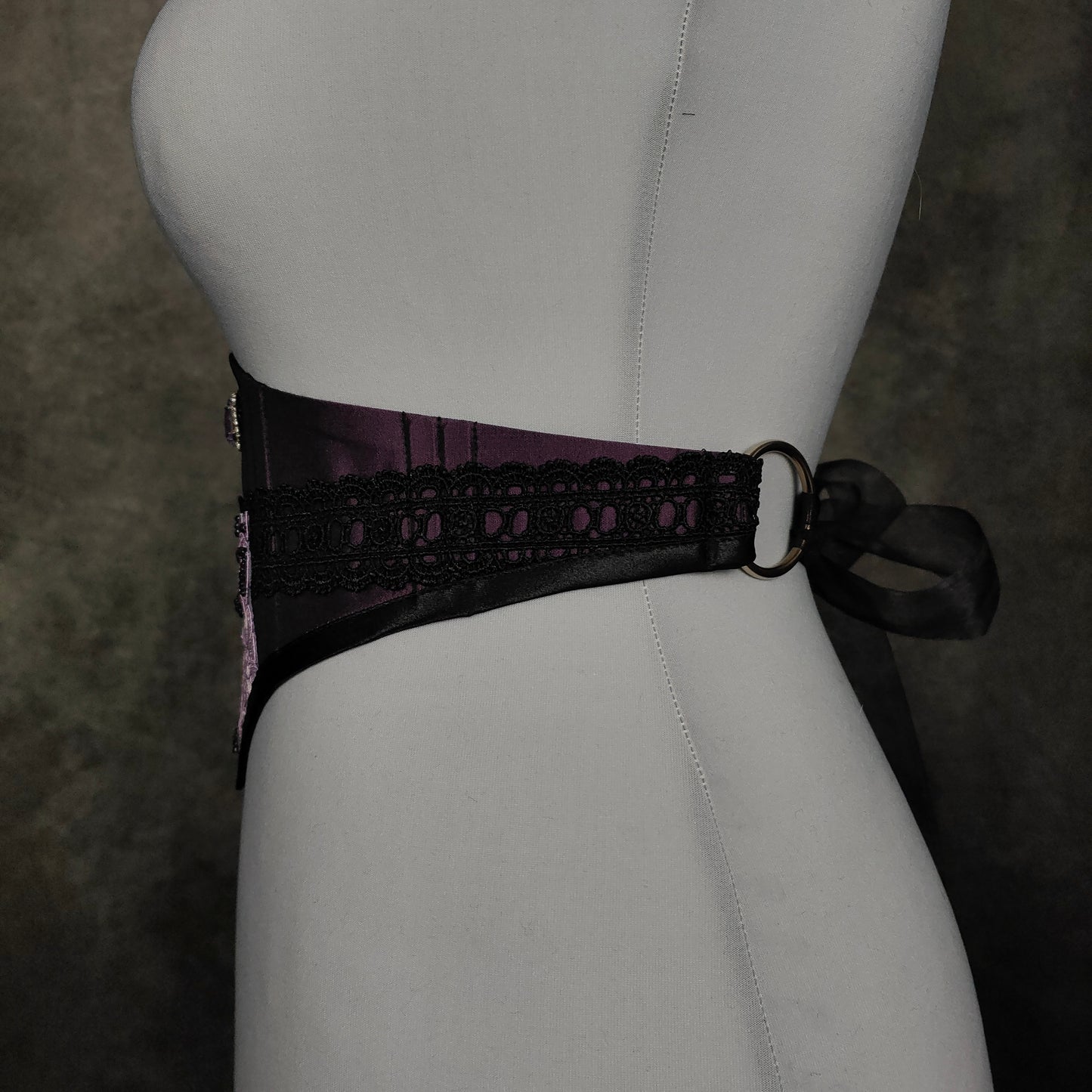 "Violet Dawn" corset belt (F/W 2023) unique XXS-M