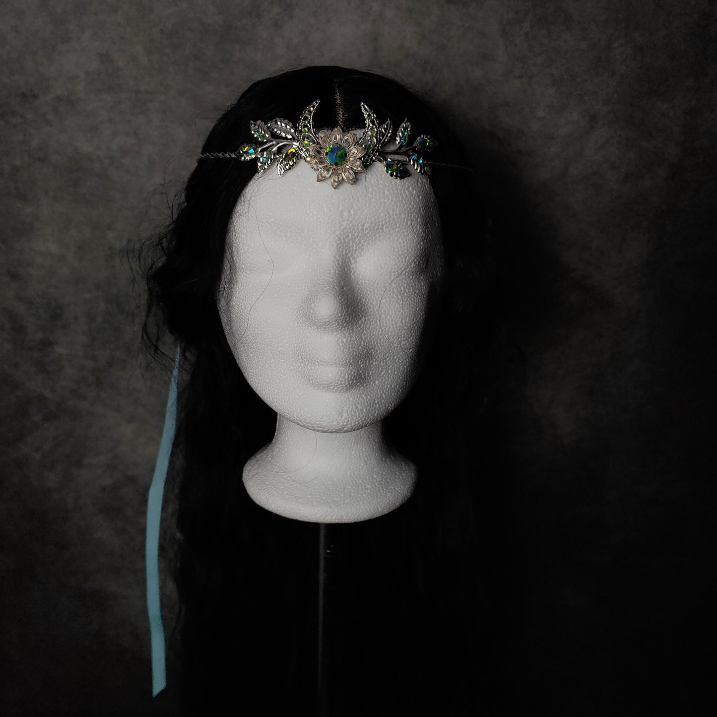 Diadem "Sichelmond" Grün