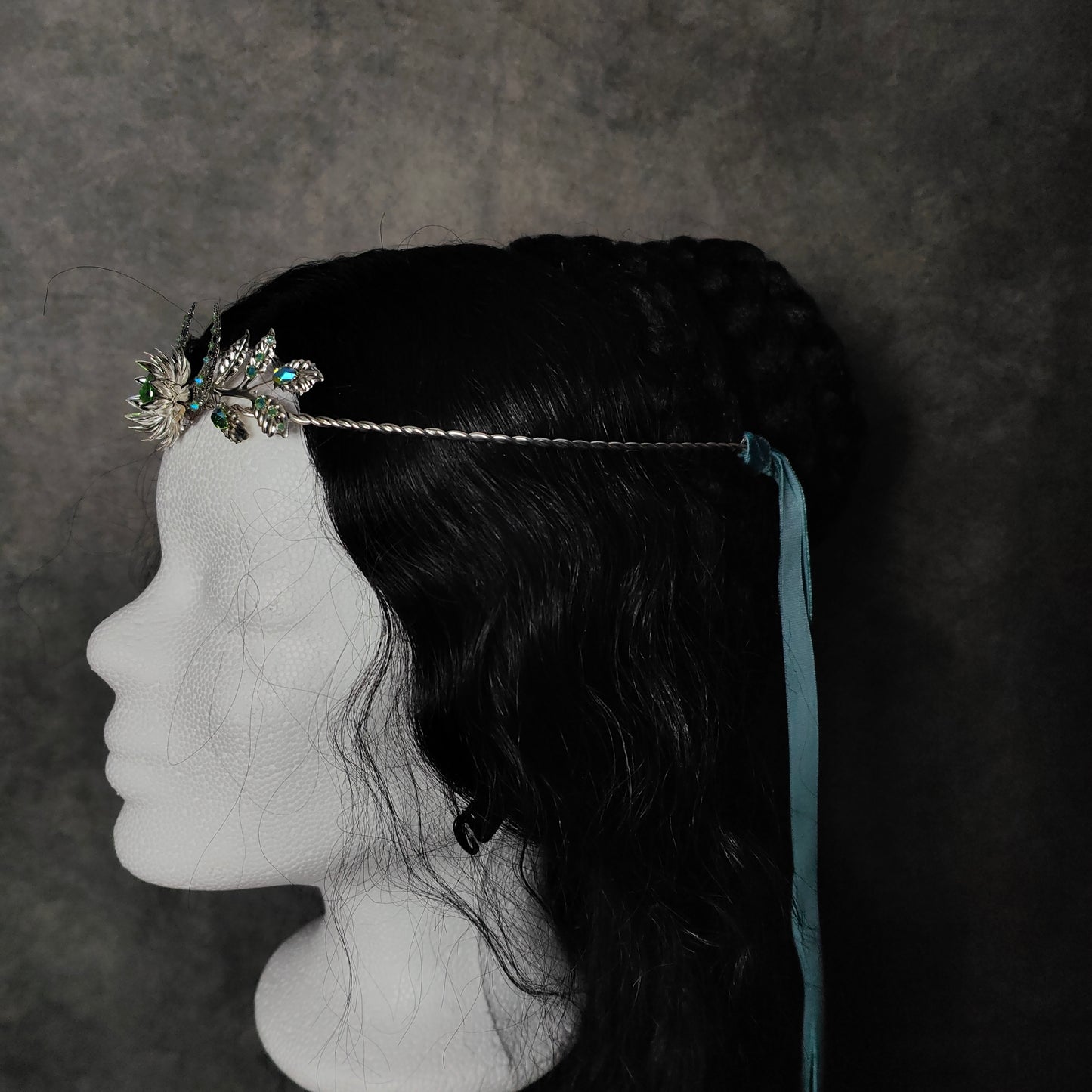 Diadem "Sichelmond" Grün