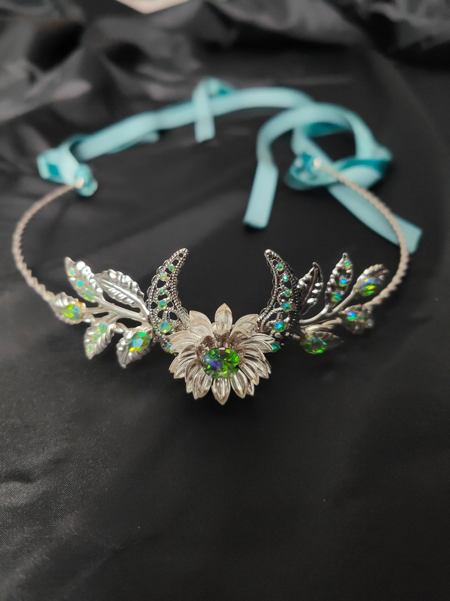 Diadem "Sichelmond" Grün