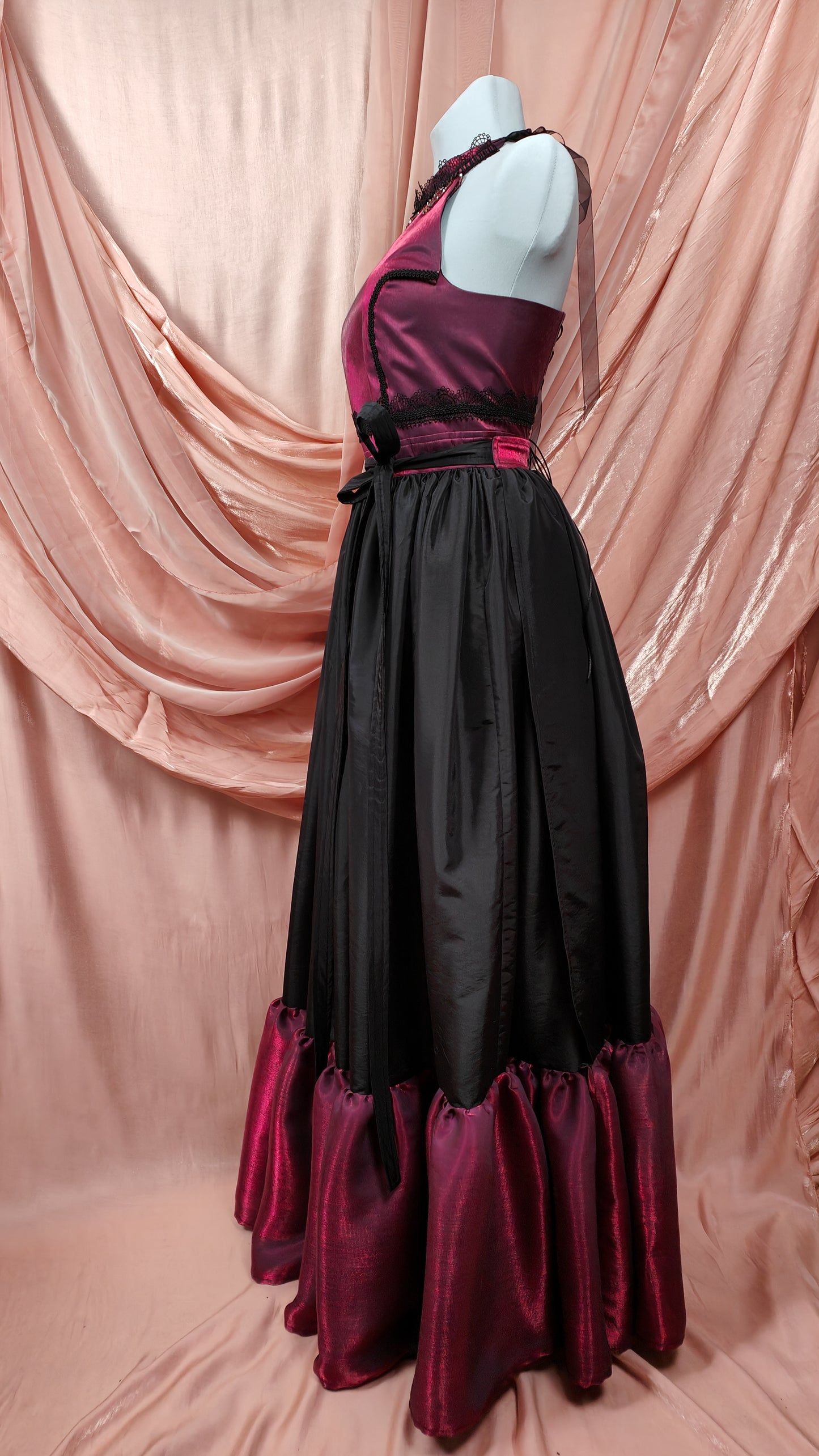 "The Garden" Wickelkleid (S/S 2025) Unikat Gr.38