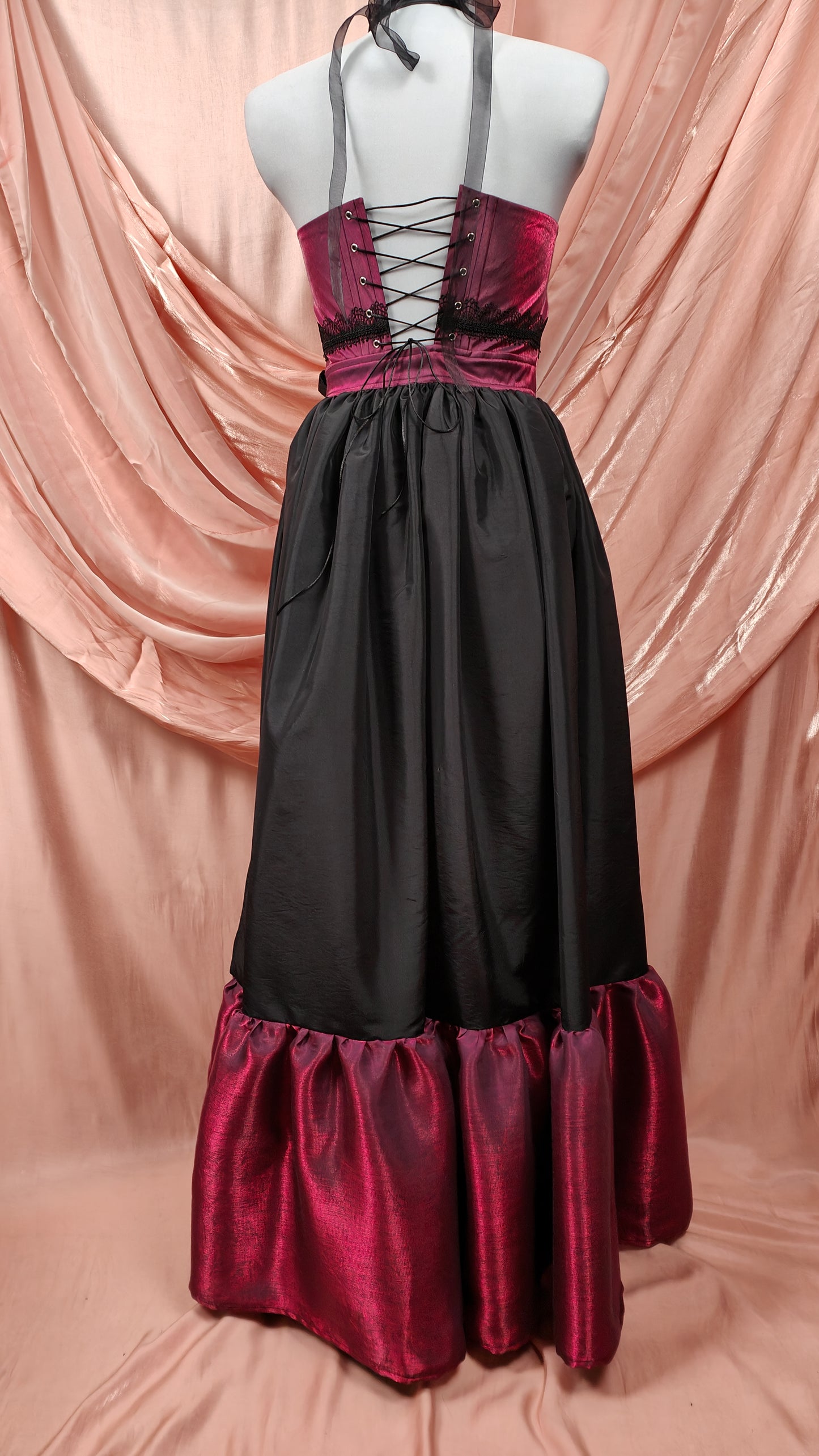 "The Garden" Wickelkleid (S/S 2025) Unikat Gr.38
