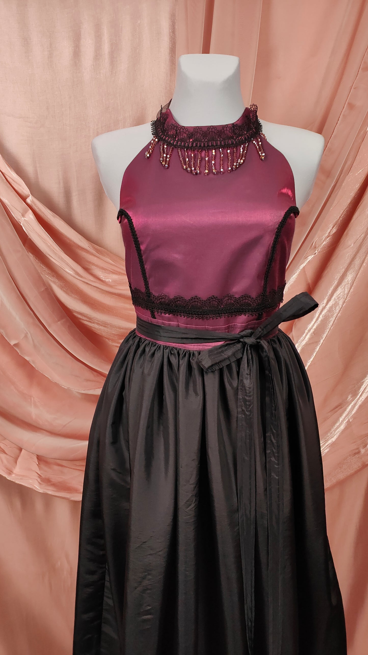 "The Garden" Wickelkleid (S/S 2025) Unikat Gr.38