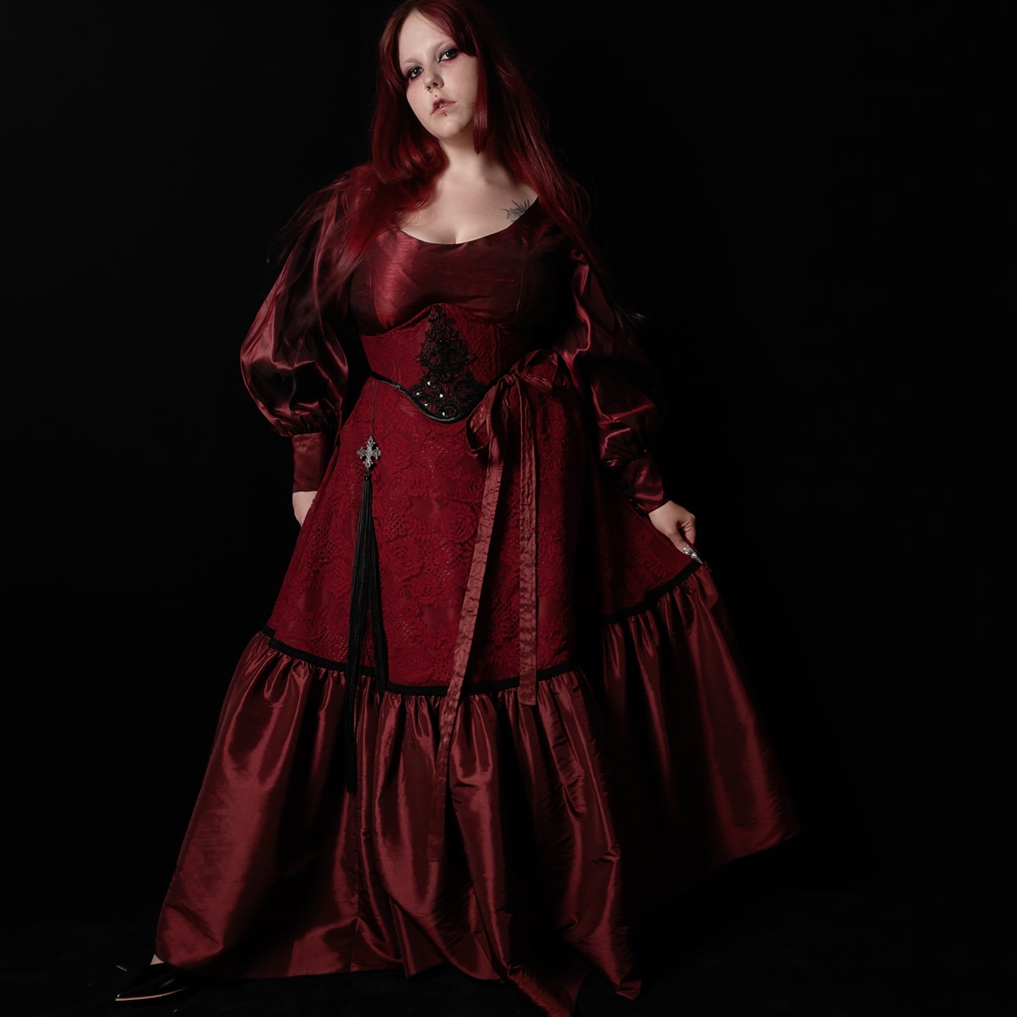 "Bloodmoon" Wickelrock (F/W 2023) Unikat Gr.38-44
