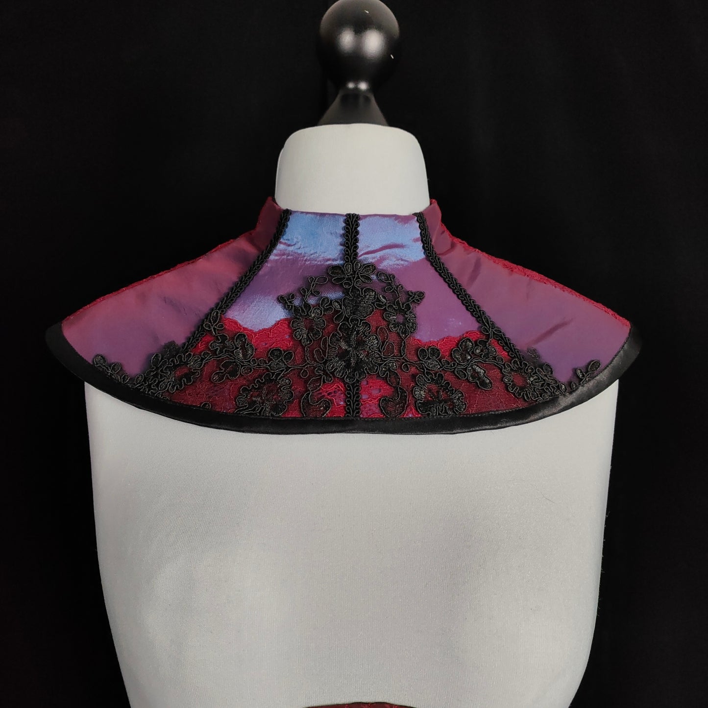 "Bloodmoon" Kragen (F/W 2023) Unikat Einheitsgröße