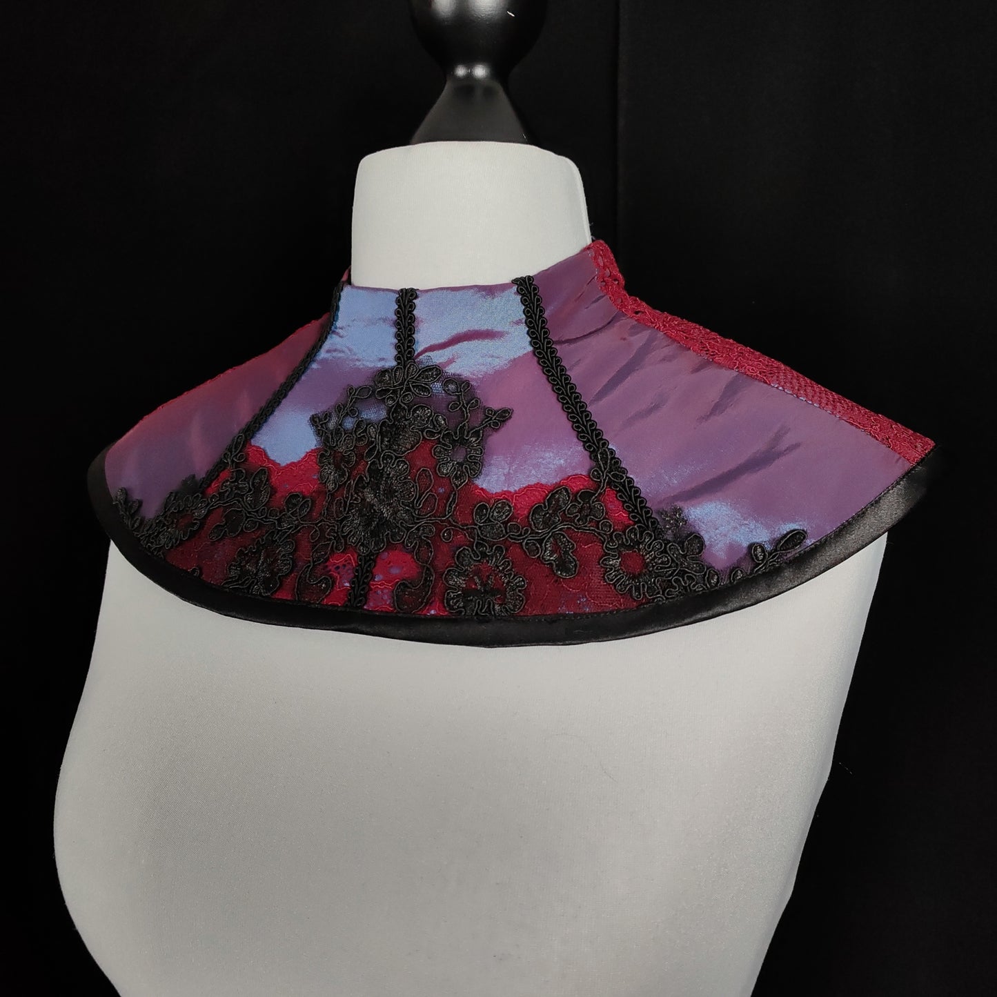 "Bloodmoon" Kragen (F/W 2023) Unikat Einheitsgröße
