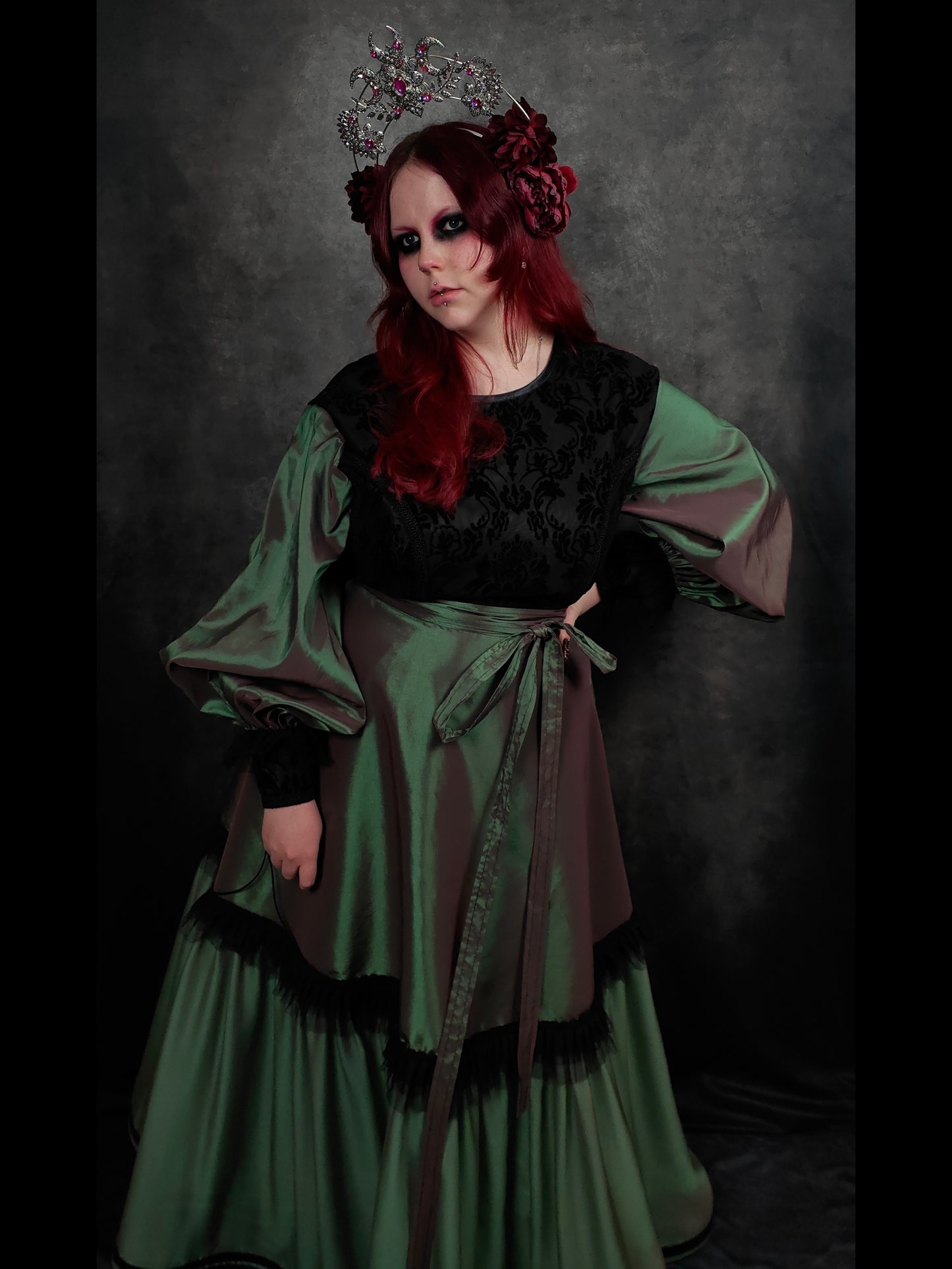 "Dark Forest Fairy" Set Unikat Größe 46