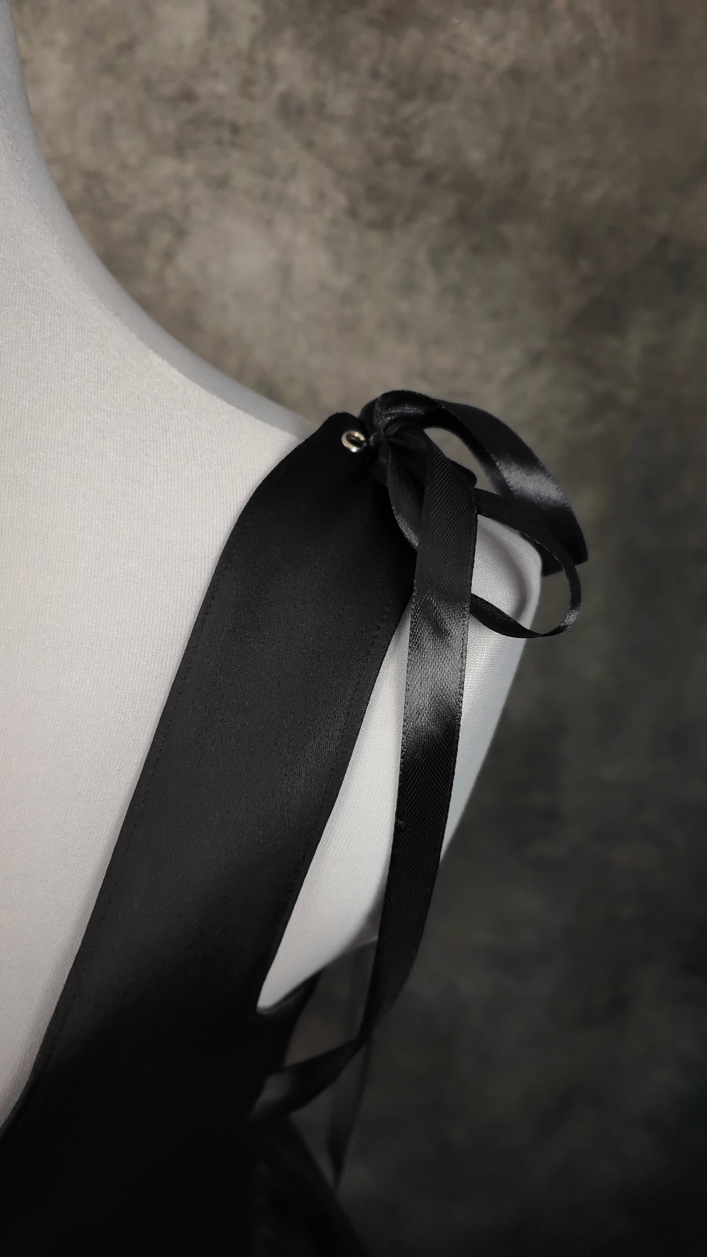 "The Raven" Überkleid (S/S 2025) Unikat Gr. 48