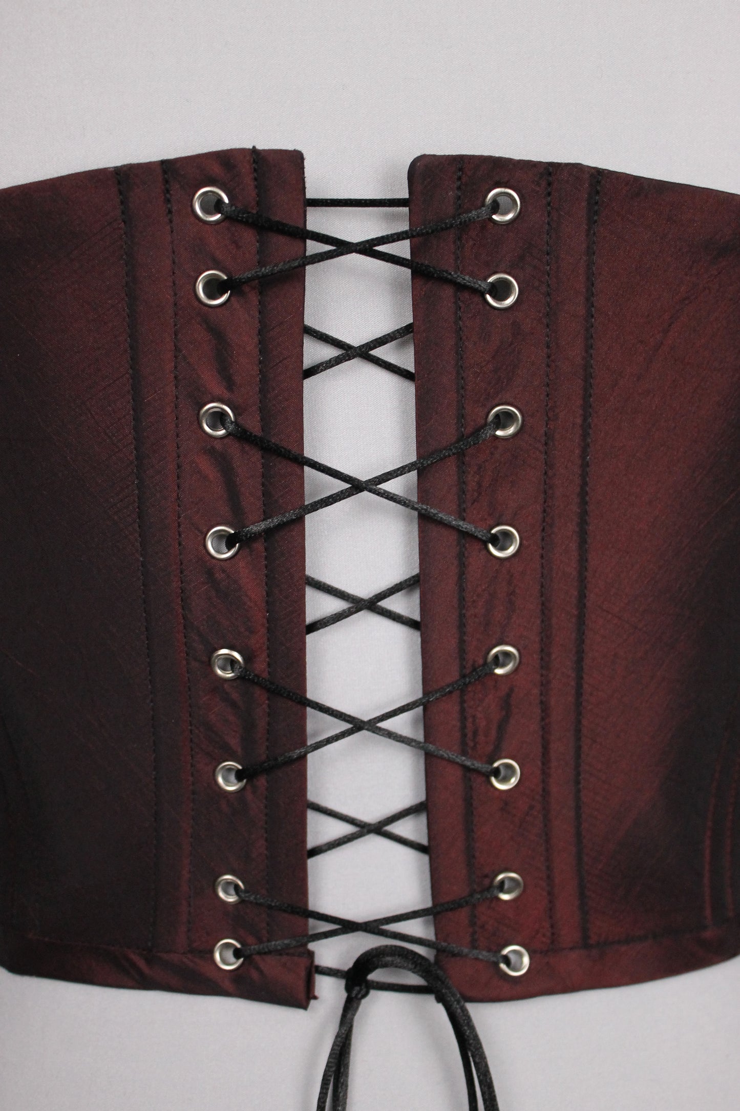 "Black Rose" Unterbrust-Corsage (S/S 2023) Unikat Gr. 38