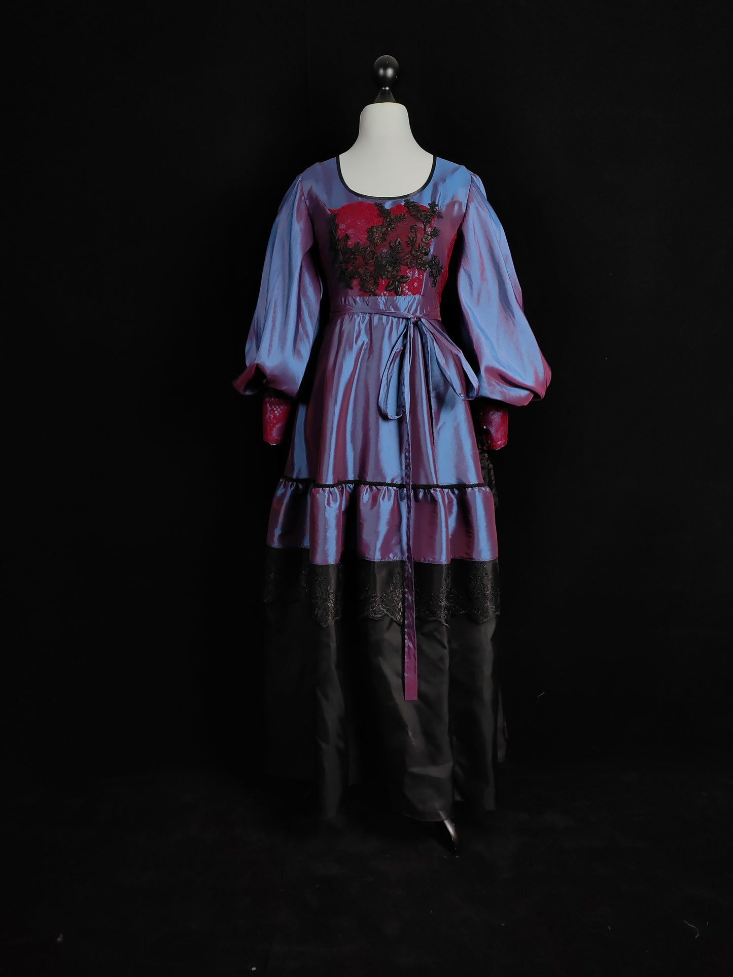 "Bloodmoon" wrap dress (F/W 2023) unique size 38/40