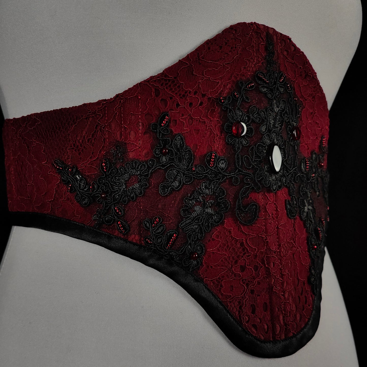 "Bloodmoon" underbust corsage (F/W 2023) unique size 50-52