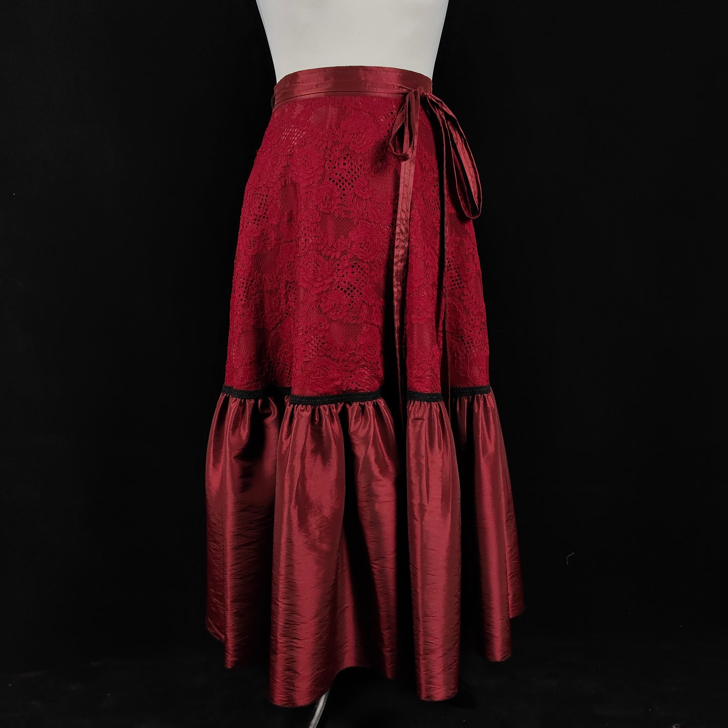 "Bloodmoon" wrap skirt (F/W 2023) unique size 38-44