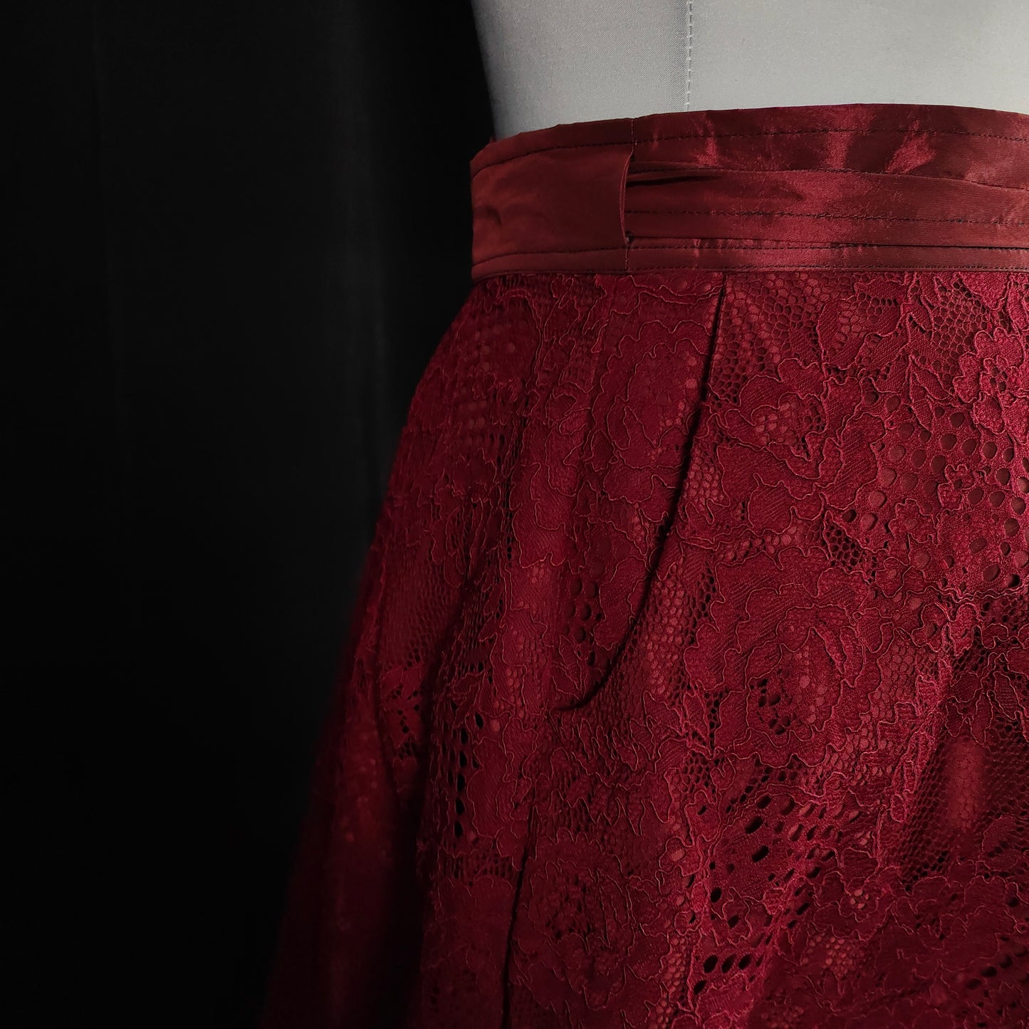 "Bloodmoon" wrap skirt (F/W 2023) unique size 38-44
