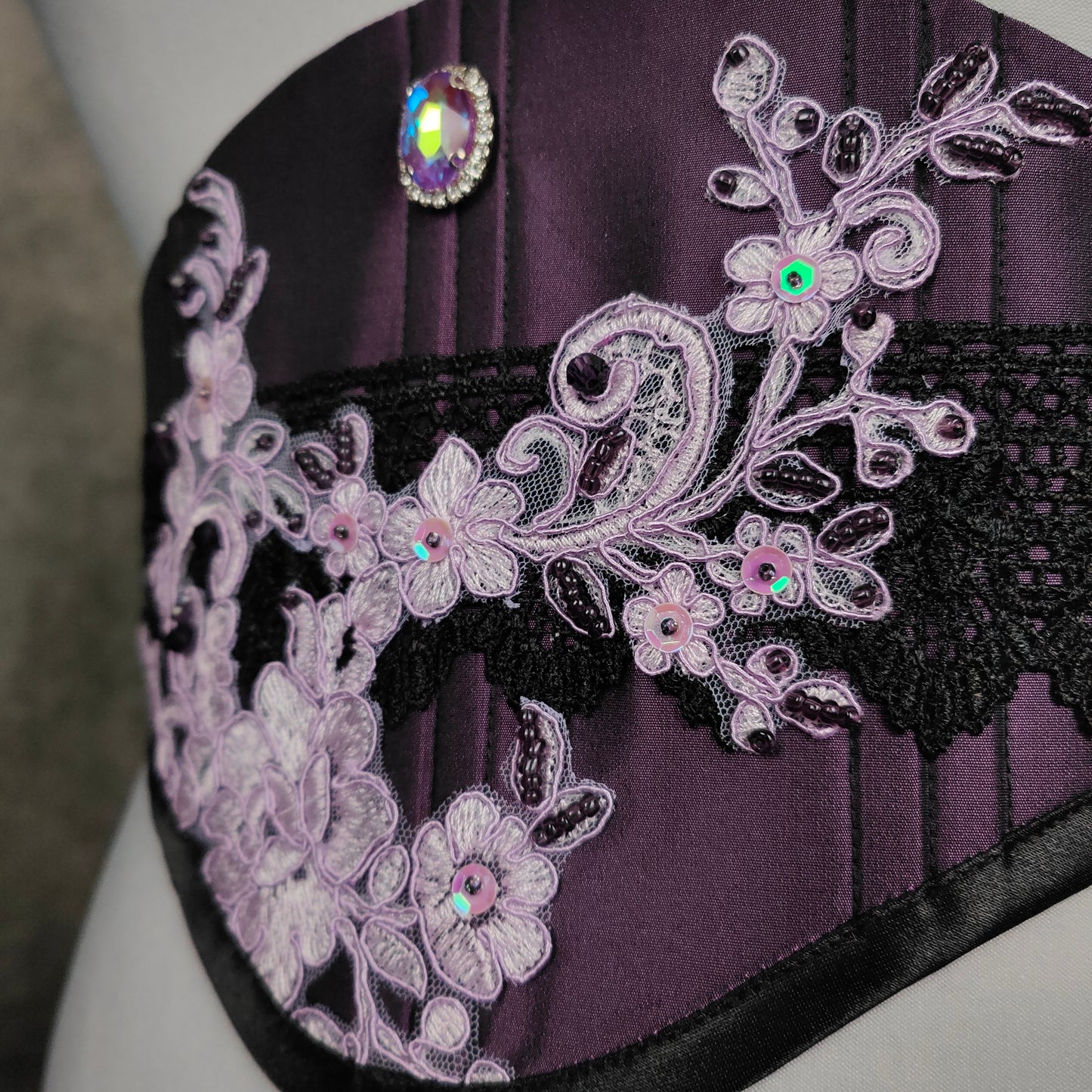 "Violet Dawn" corset belt (F/W 2023) unique L-XXL